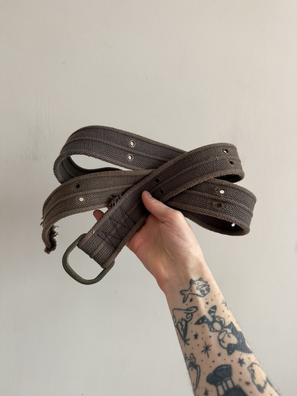 Vintage Vintage Canvas Grommet Belt Size ONE SIZE - 1 Thumbnail