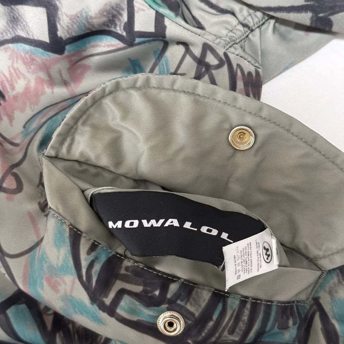 Mowalola Mowalola Graffiti Bomber Jacket Size US M / EU 48-50 / 2 - 4 Thumbnail