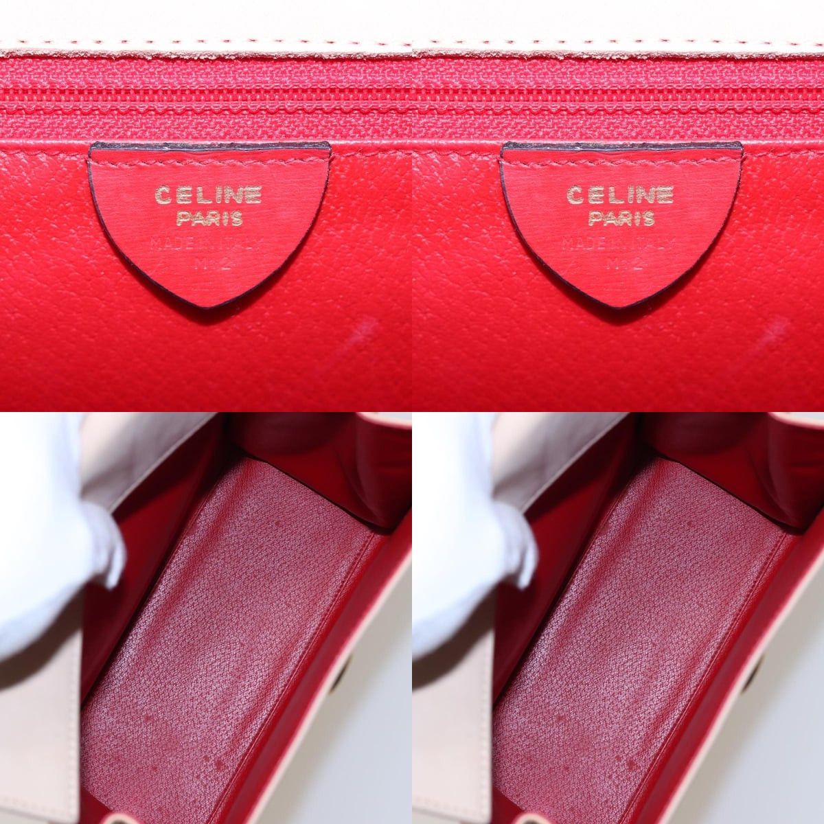 Celine CELINE Hand Bag Suede Beige Size ONE SIZE - 12 Thumbnail