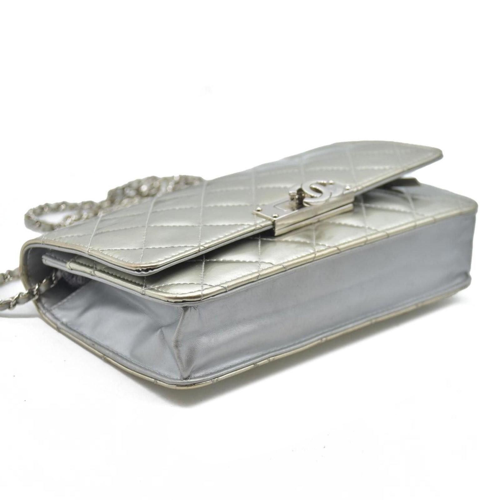 Chanel Chanel Patent Quilted Golden Class Wallet on Chain WOC Size ONE SIZE - 12 Thumbnail