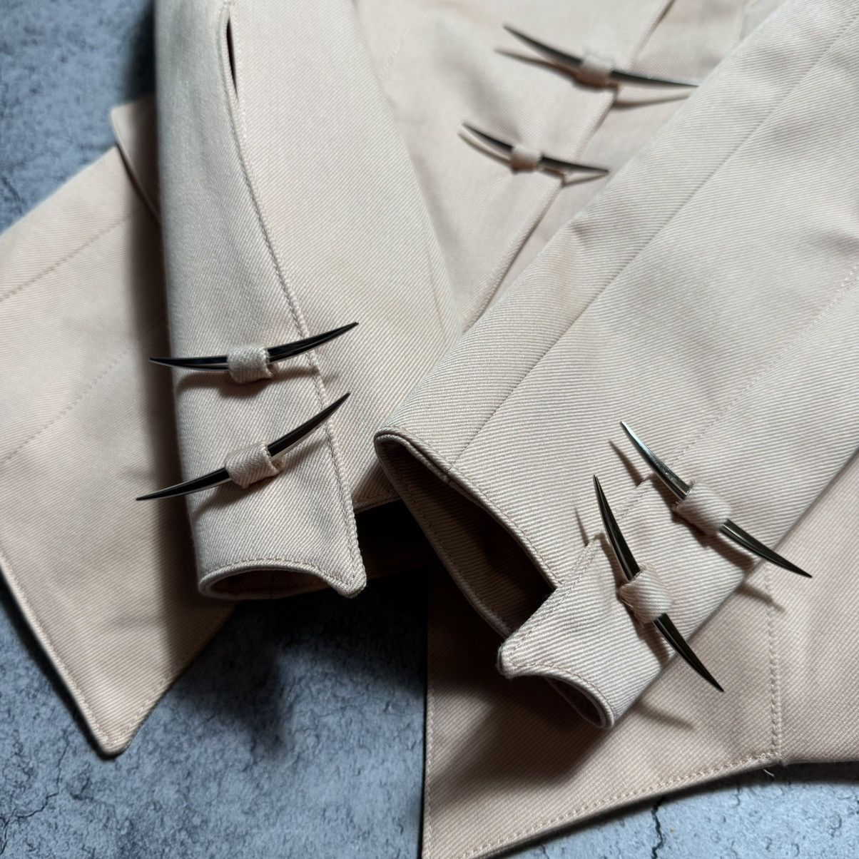 H&M × Mugler Rare Thierry Mugler x H&M Jacket Size XS / US 0-2 / IT 36-38 - 3 Thumbnail