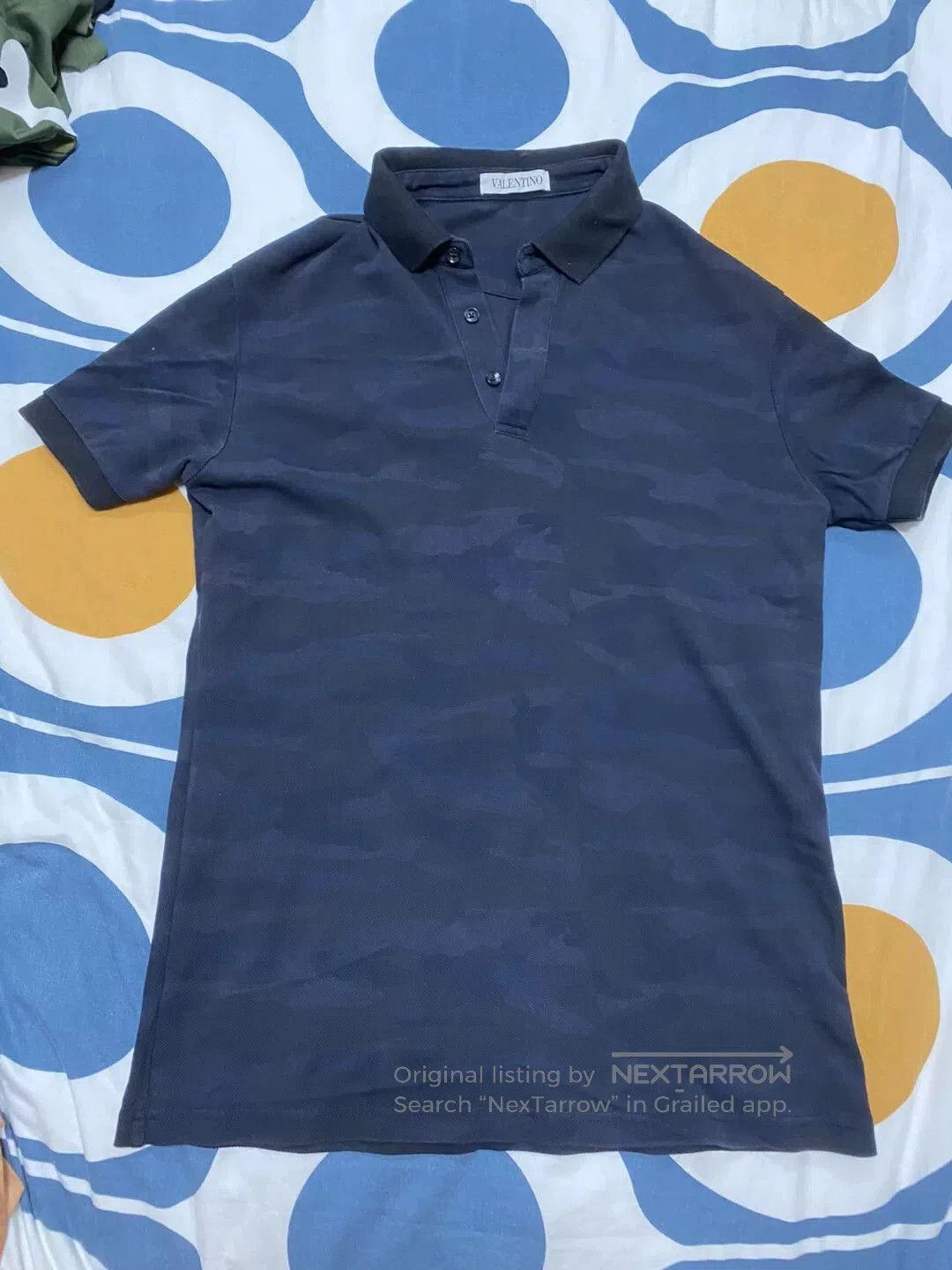 Valentino Valentino Dark Camo Polo Shirt M. Size US M / EU 48-50 / 2 - 1 Thumbnail