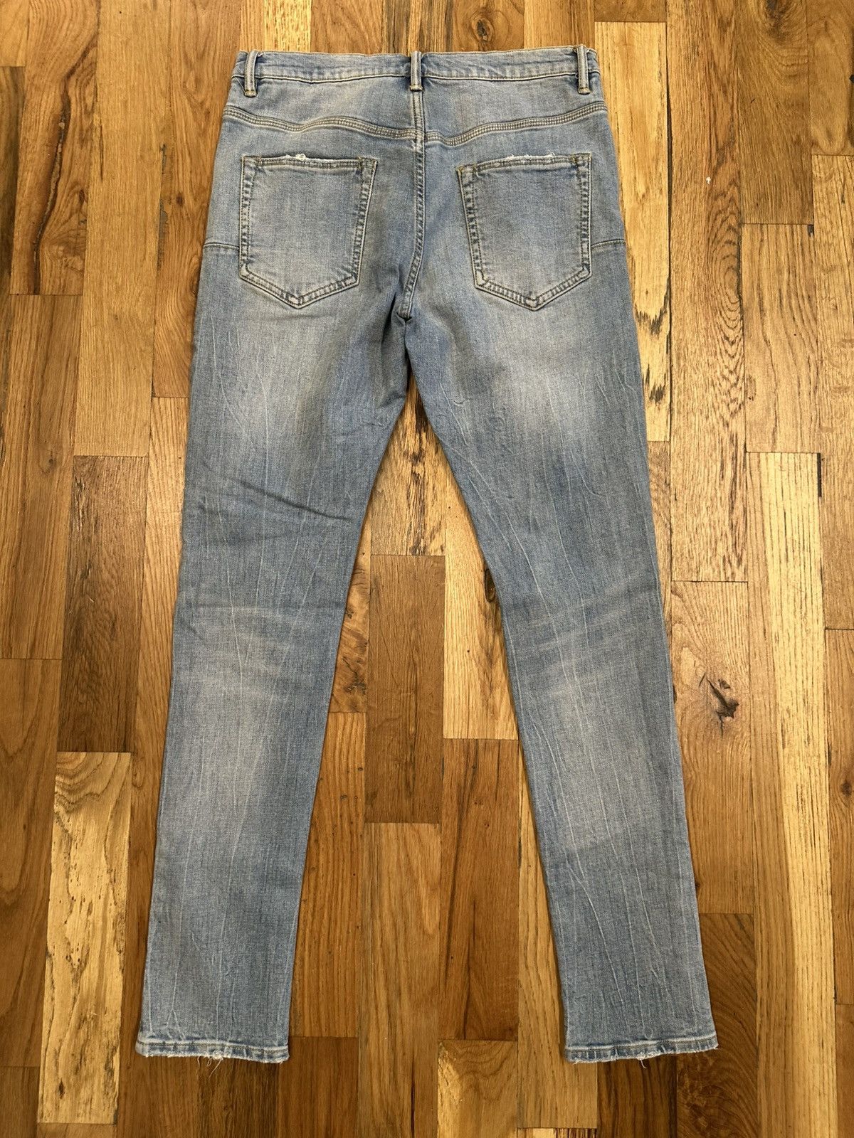 Purple Brand Purple Brand Distressed Blue Denim Jeans Size 32 Size US 32 / EU 48 - 2 Thumbnail