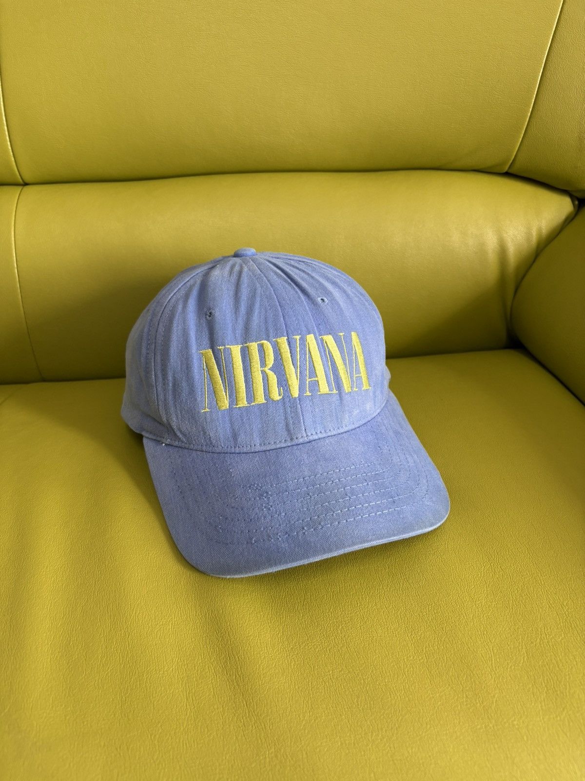 Nirvana Rare 1991’s Nirvana Nevermind Album Promo SnapBack USA Size ONE SIZE - 2 Thumbnail
