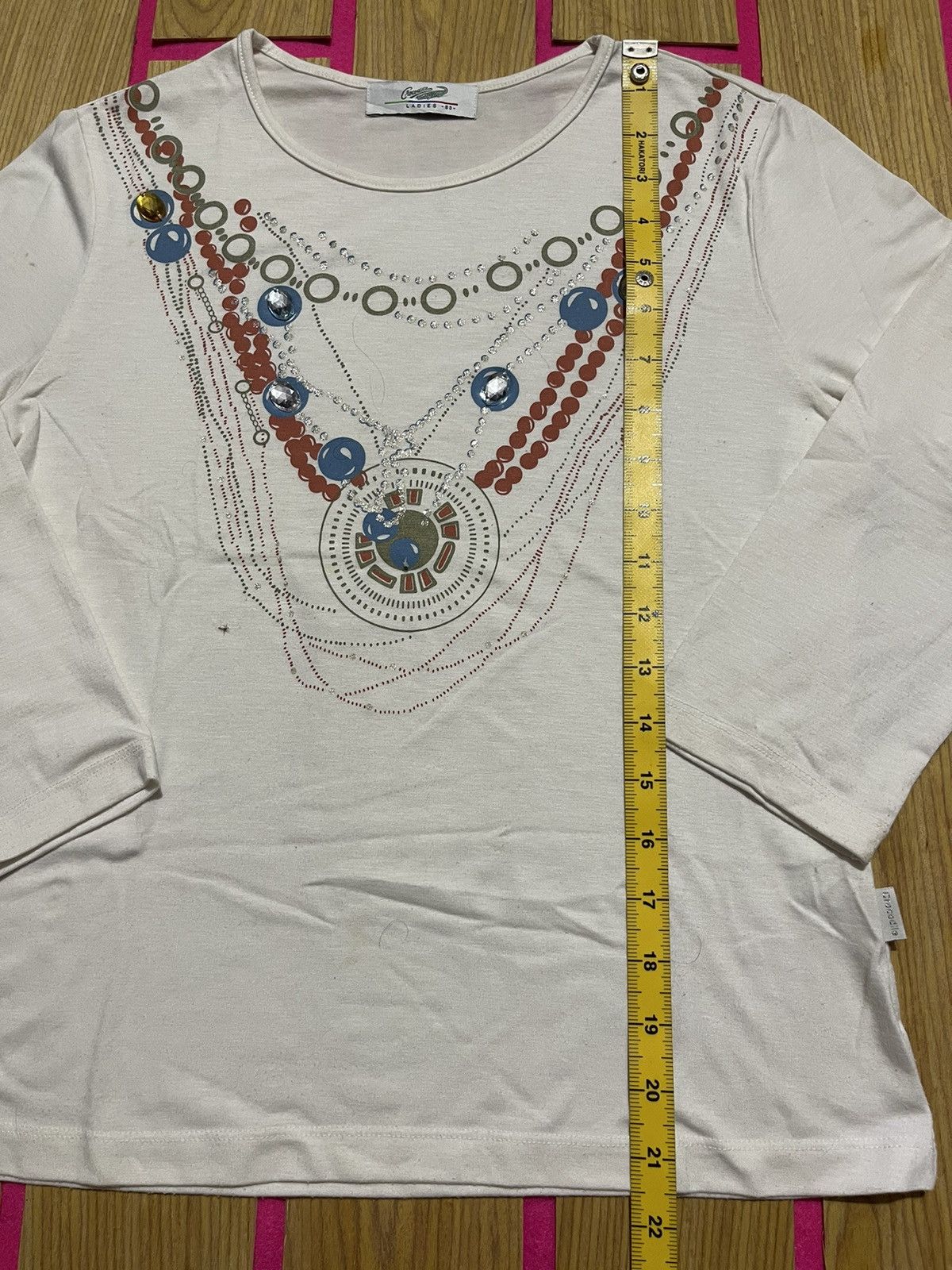 If Six Was Nine Y2K CROCODIEL LADIES long sleeve tshirt ifsix style Size M / US 6-8 / IT 42-44 - 8 Thumbnail
