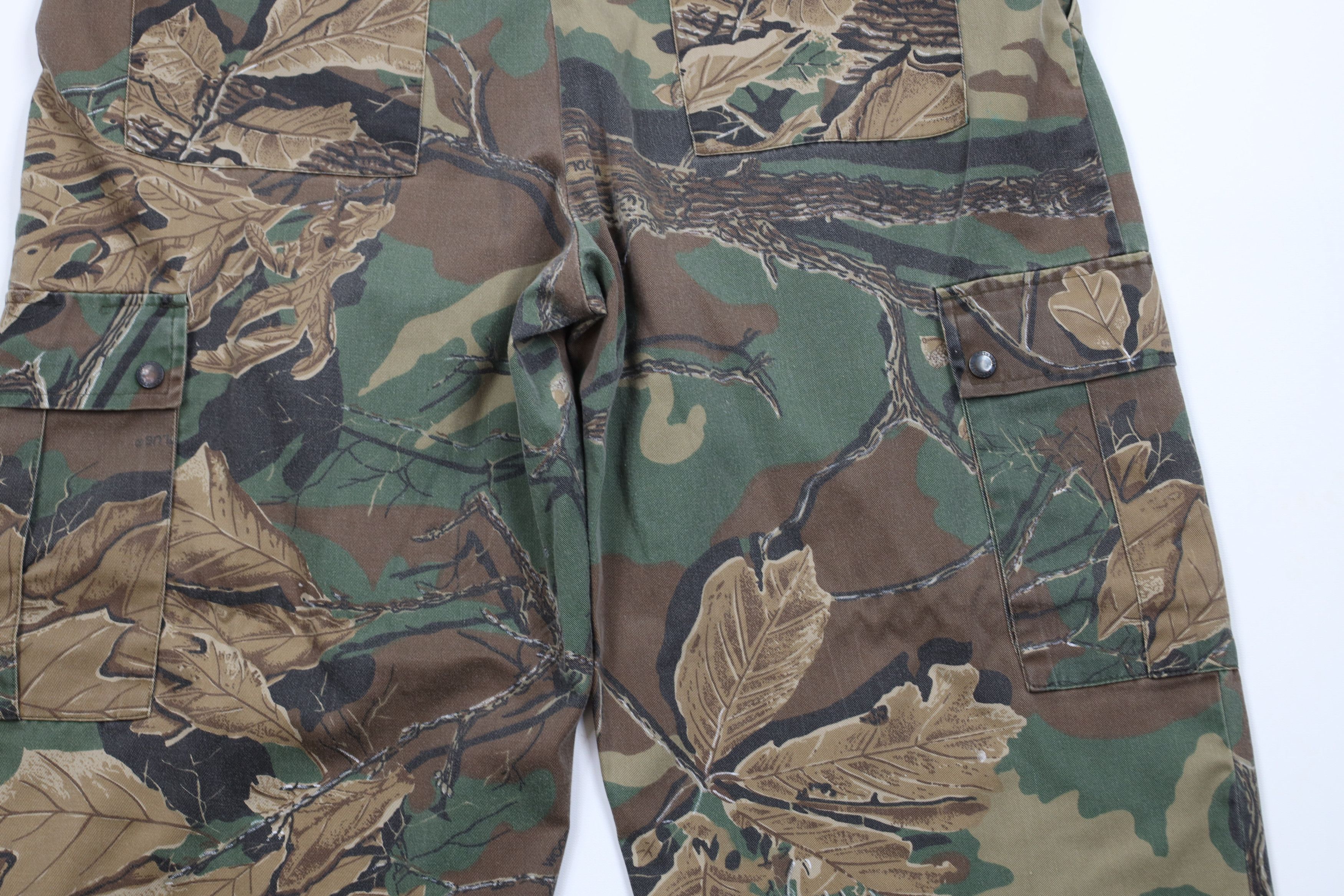 Vintage Vintage 90s Streetwear Camouflage Wide Leg Cargo Pants Size US 38 / EU 54 - 11 Thumbnail