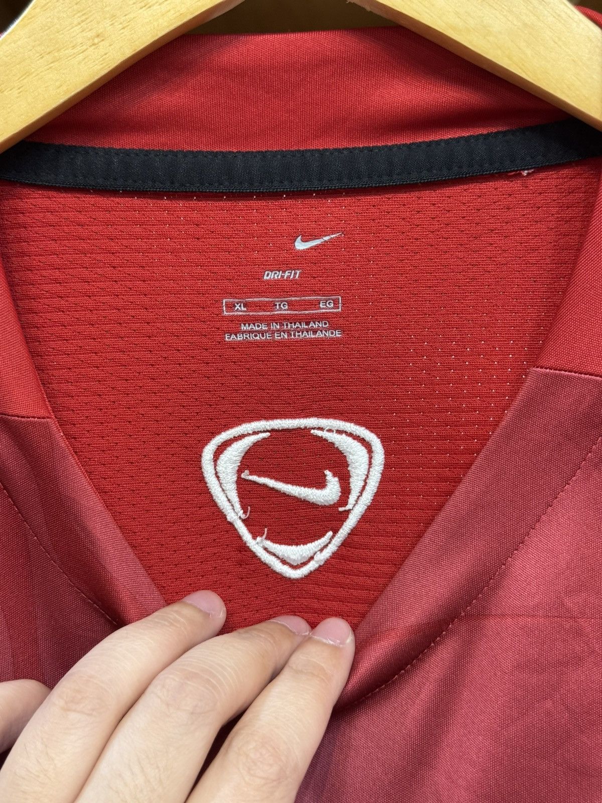 Nike Vintage Manchester United 2005-06 Nike Total 90 Training Size US XL / EU 56 / 4 - 6 Thumbnail