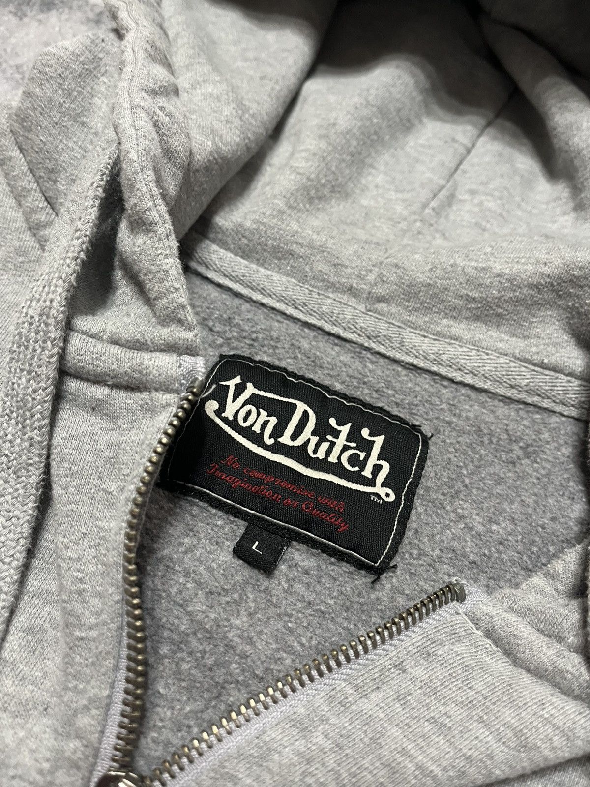 Von Dutch Vintage Zip Hoodie Von Duch Y2K Size US L / EU 52-54 / 3 - 5 Thumbnail