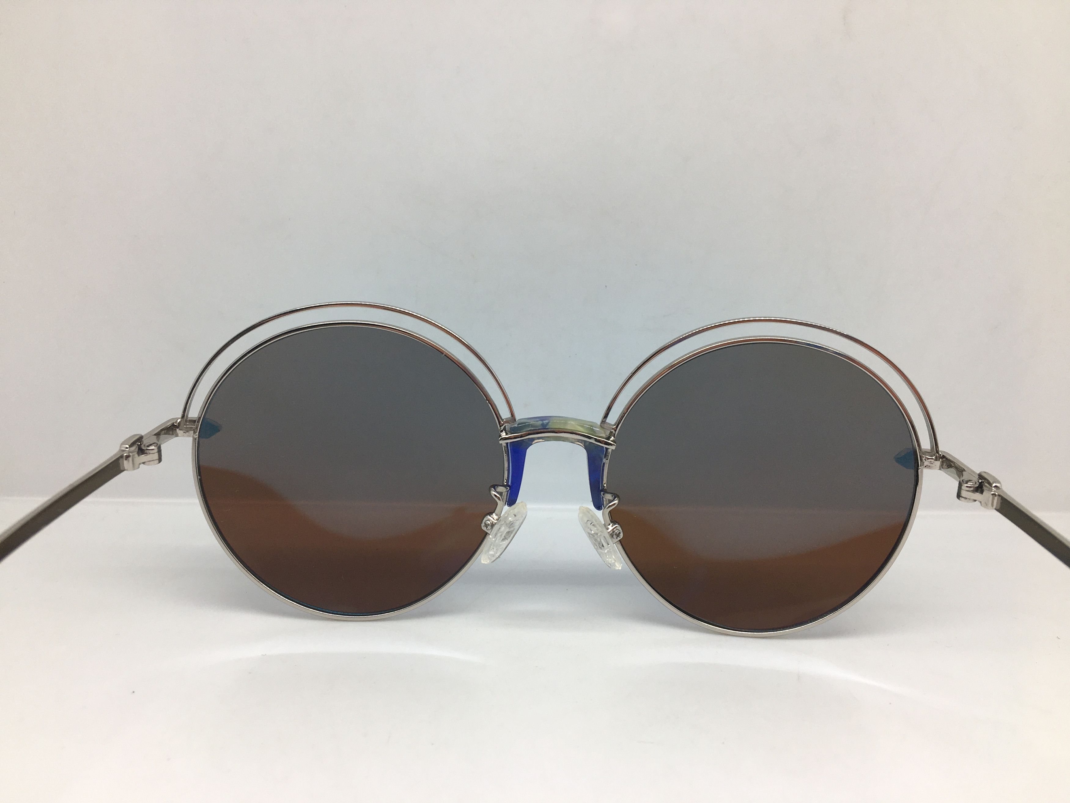 Other Silver Round Sunglasses Frame PIN UP GIRL Size ONE SIZE - 4 Thumbnail