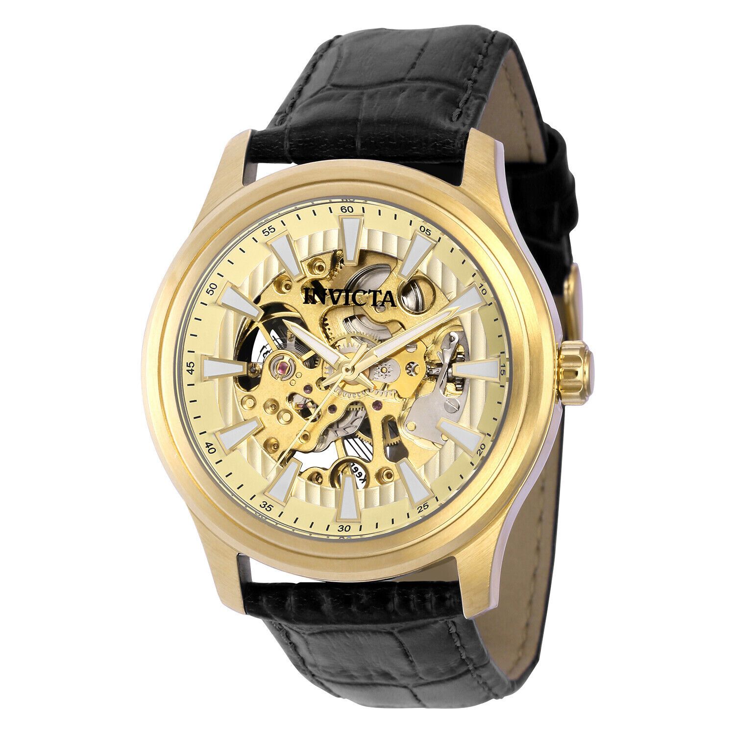 image of Invicta Vintage Mechanical Men's Watch - 42Mm in Gold