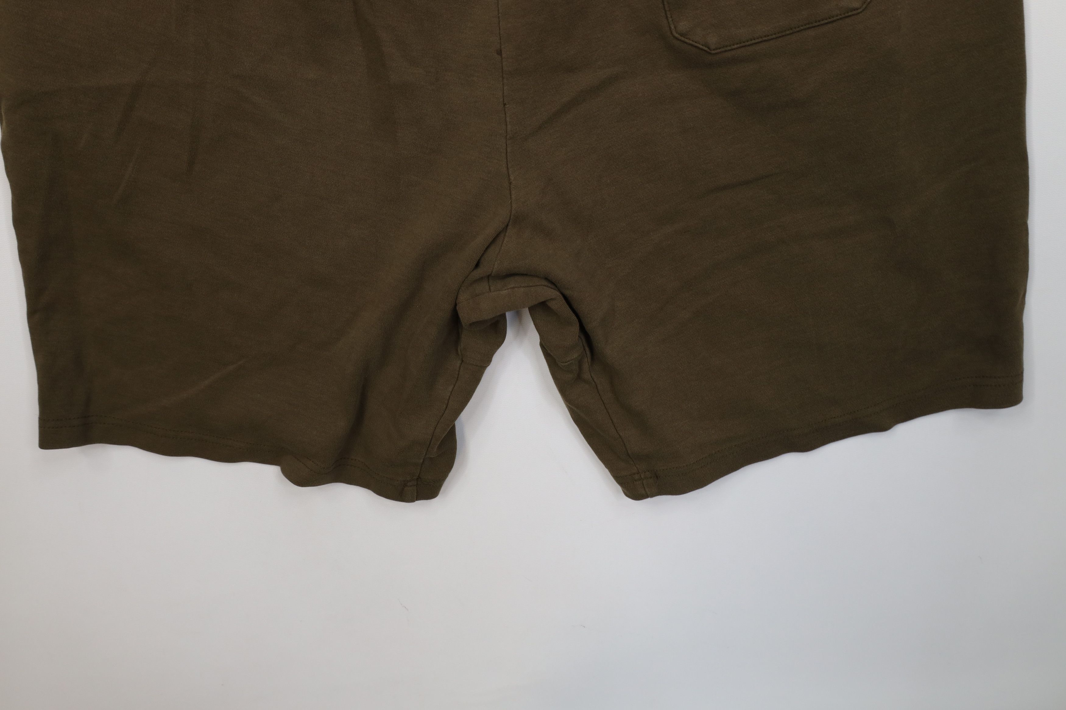Polo Ralph Lauren Vintage Y2K Ralph Lauren Faded Knit Above Knee Shorts Green Size US 38 / EU 54 - 13 Thumbnail