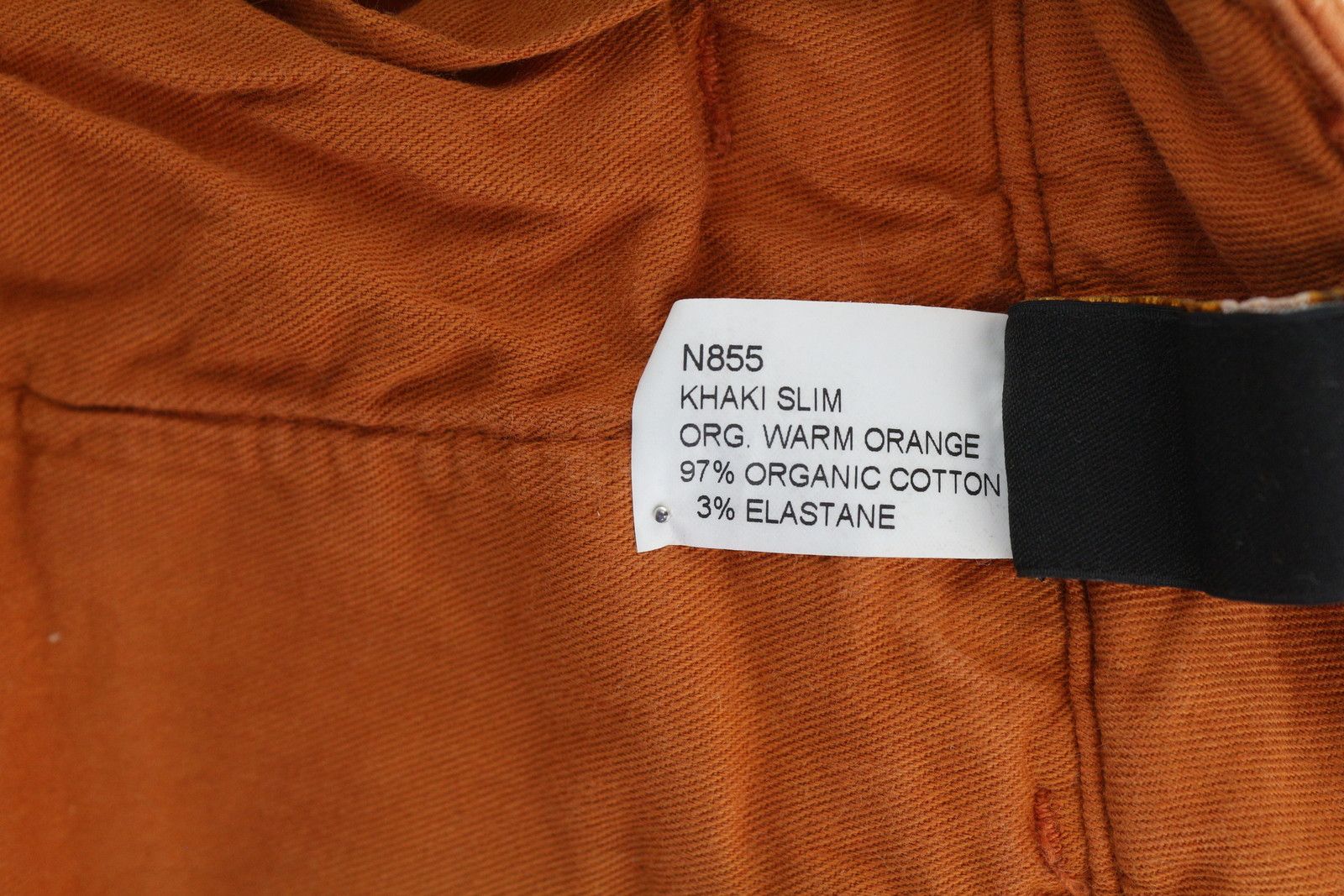 Nudie Jeans KHAKI SLIM W31/L32 Warm Orange Chino Trousers 84349 Size US 31 - 7 Thumbnail