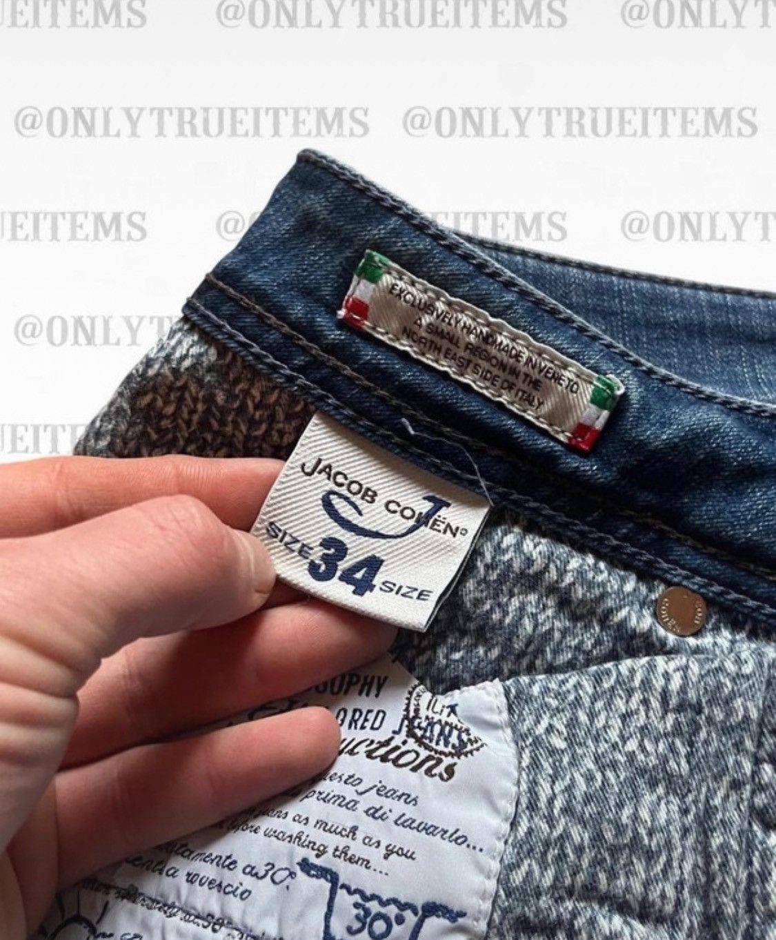 Jacob Cohen Jacob Cohen 688c jeans made in Italy handmade Size US 34 / EU 50 - 12 Thumbnail