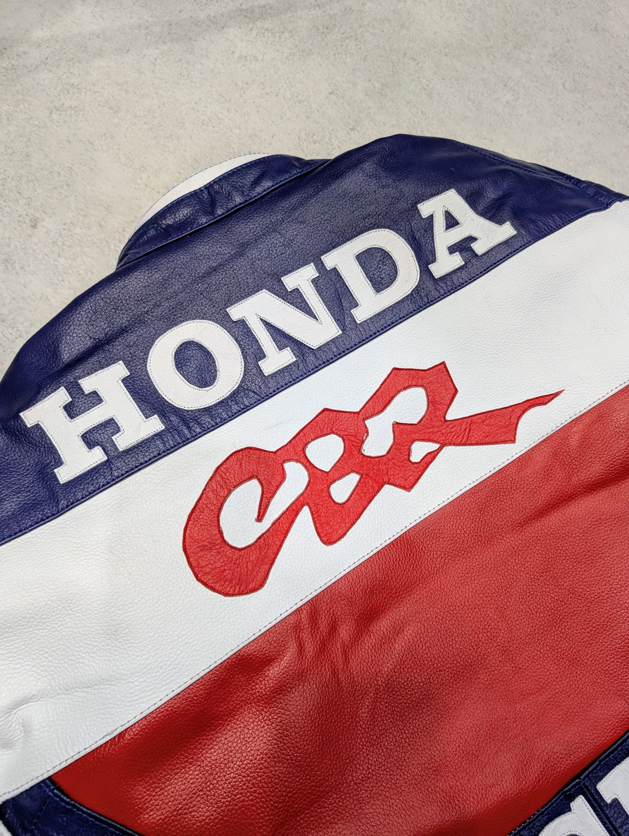 Formula 1 🔥 HONDA 🔥 Repsol Racing LEATHER JACKET Streetwear Size US M / EU 48-50 / 2 - 8 Thumbnail