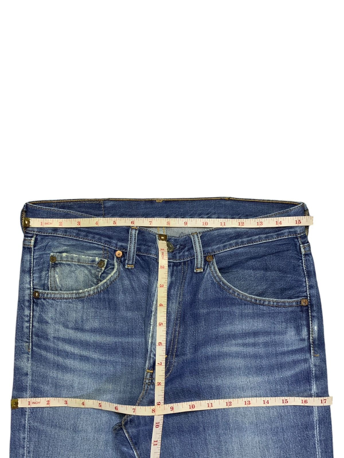 Levi's Vintage 90s Levis 517 Faded Wash Distressed Flare Jeans Size US 31 - 12 Thumbnail