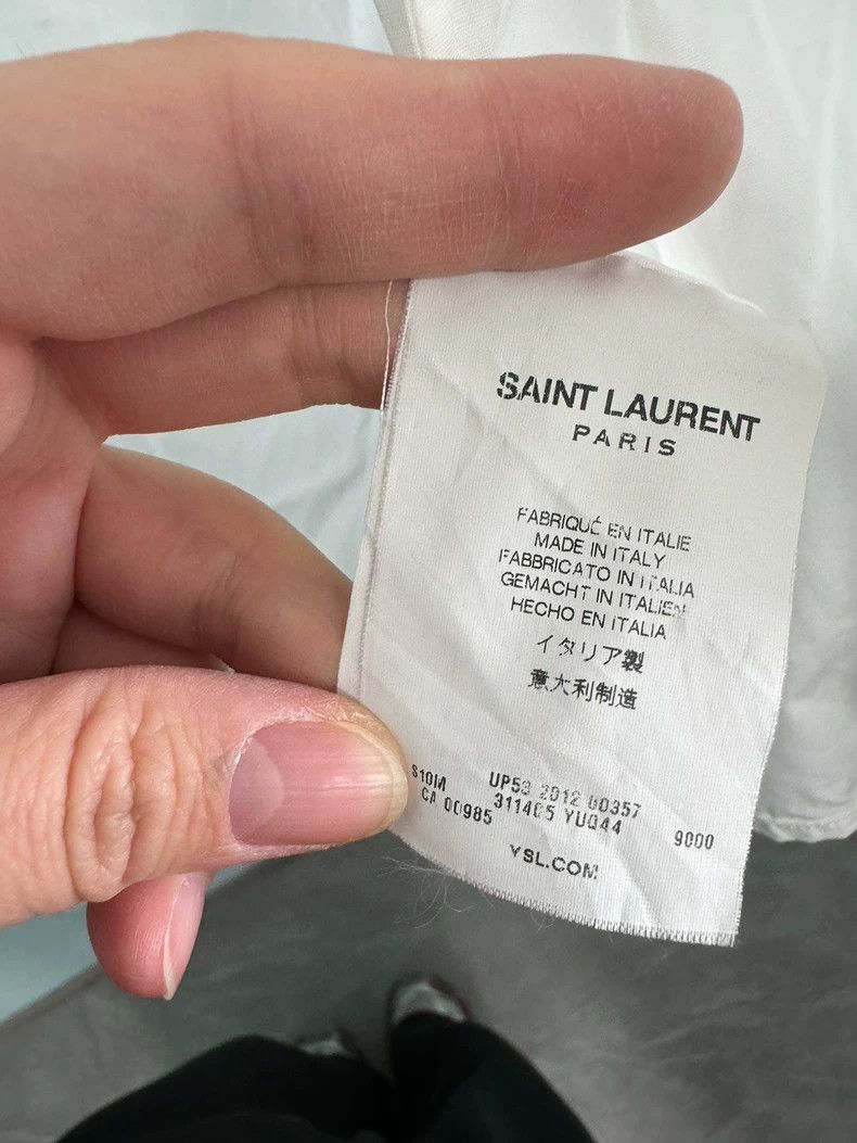 Saint Laurent Paris saint Laurent paris size 39 shirt 2503-Nextarrow Size US M / EU 48-50 / 2 - 4 Thumbnail