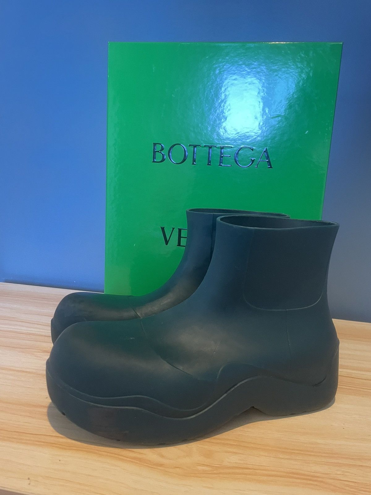 Bottega Veneta Bottega Veneta Puddle Boots - Inkwell Size US 11.5 / EU 44-45 - 1 Thumbnail