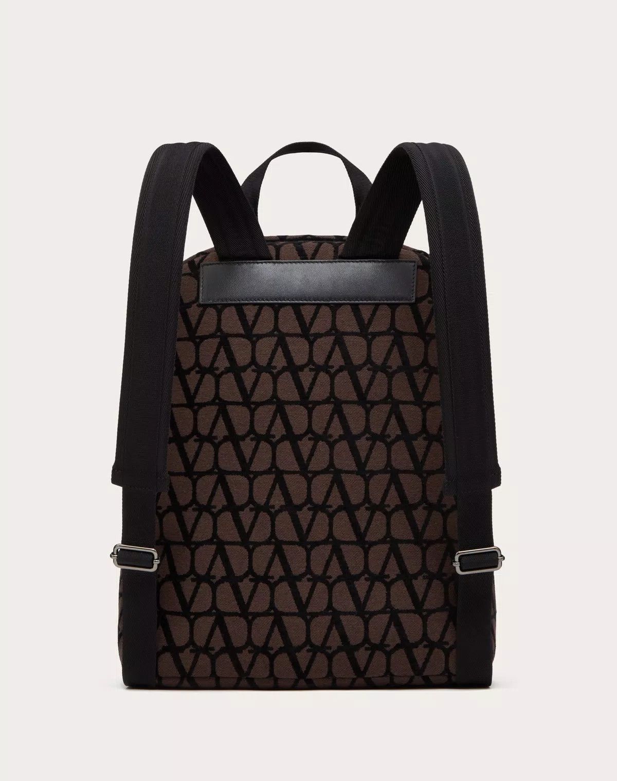 Valentino oc11z0725 Size: OS/ Iconographe Backpack in Melange/Black Size ONE SIZE - 3 Thumbnail