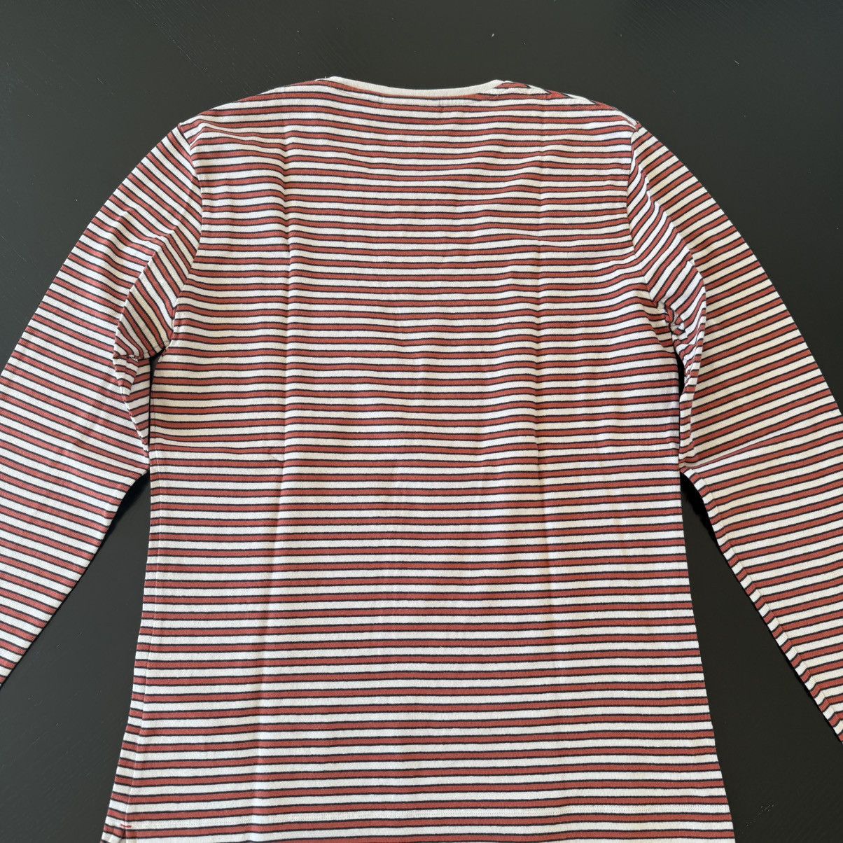 Orlebar Brown Orlebar Brown Red Striped Button Down Size Large Top Size US L / EU 52-54 / 3 - 7 Thumbnail