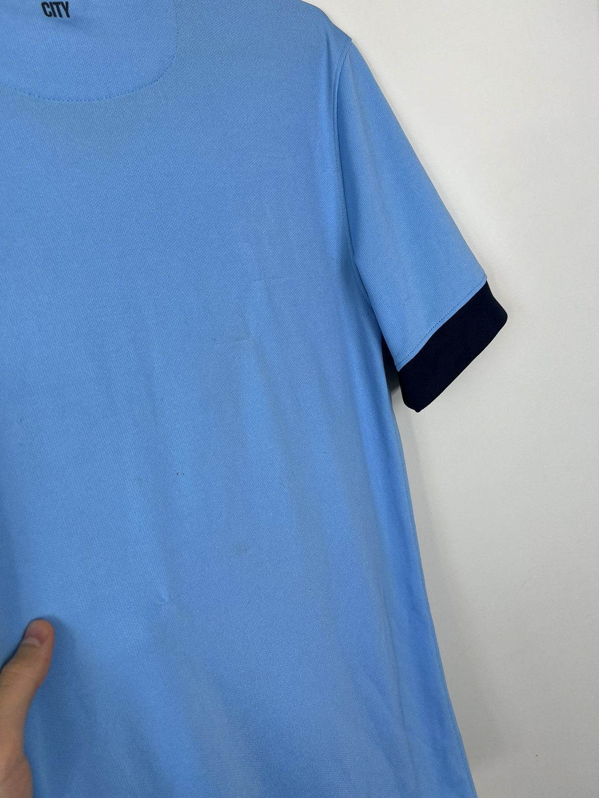 Nike Nike Manchester City 2014/2015 Soccer Jersey Size US S / EU 44-46 / 1 - 5 Thumbnail