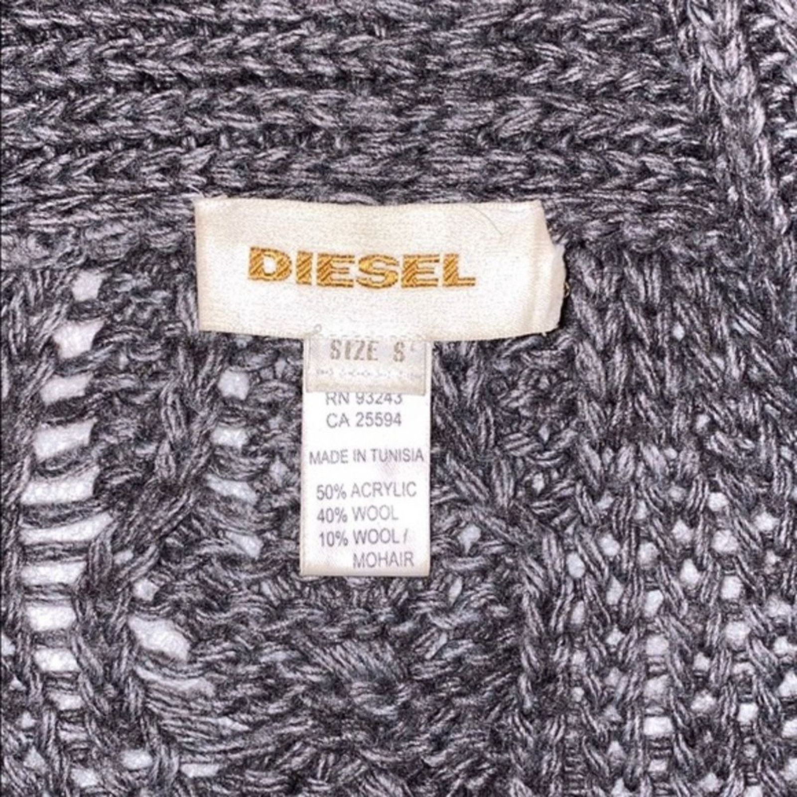 Diesel Diesel Great Oversized Button Cardigan Sweater | Sz S Size S / US 4 / IT 40 - 6 Thumbnail