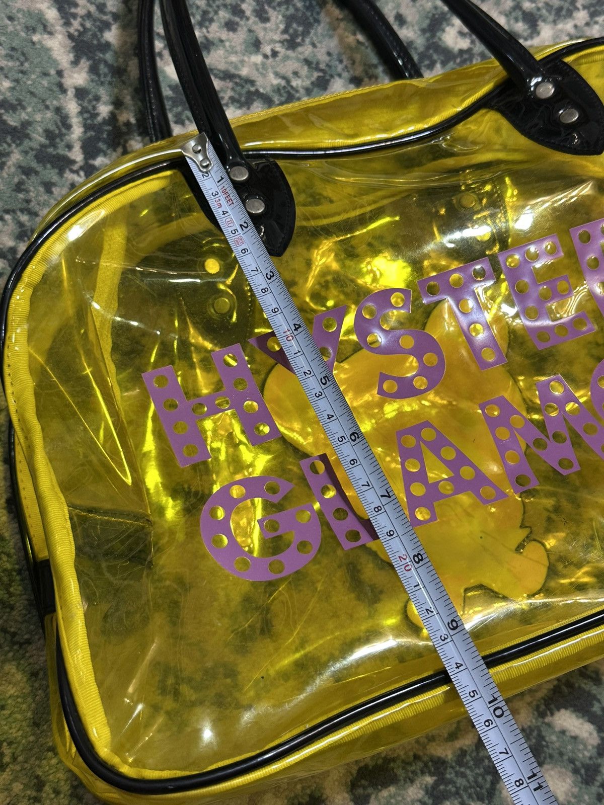 Hysteric Glamour 1990s Hysteric Glamour Vinyl Transparent Bag Size ONE SIZE - 11 Thumbnail