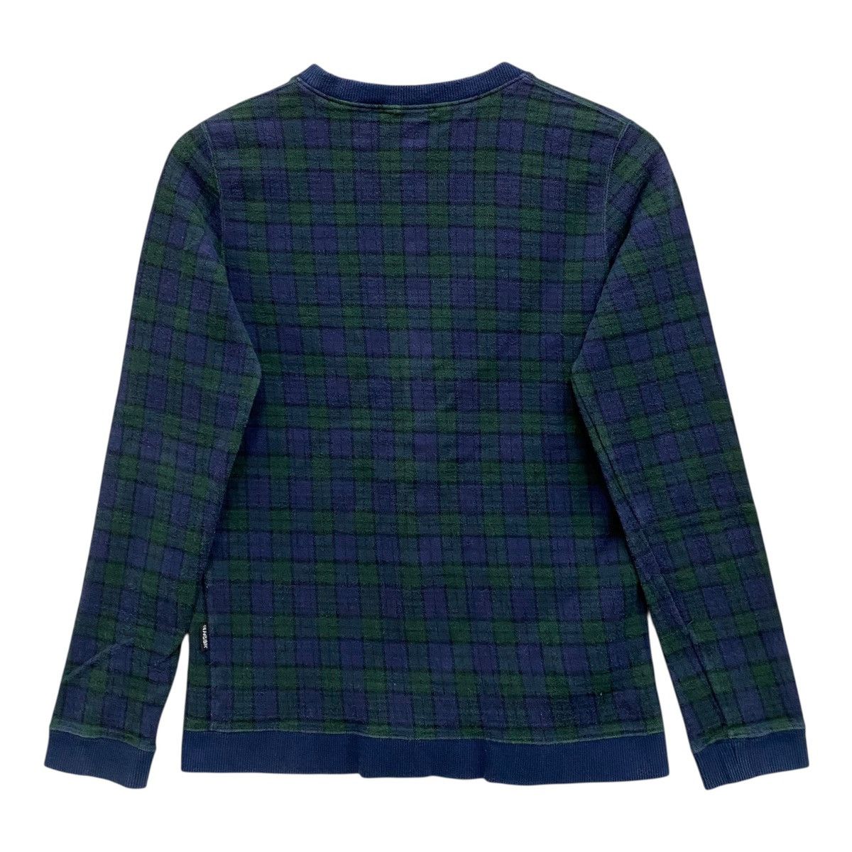 Beams Japan Vintage Beams Boy Plaid Cardigan Japan Designer Knit Green Size US XS / EU 42 / 0 - 5 Thumbnail
