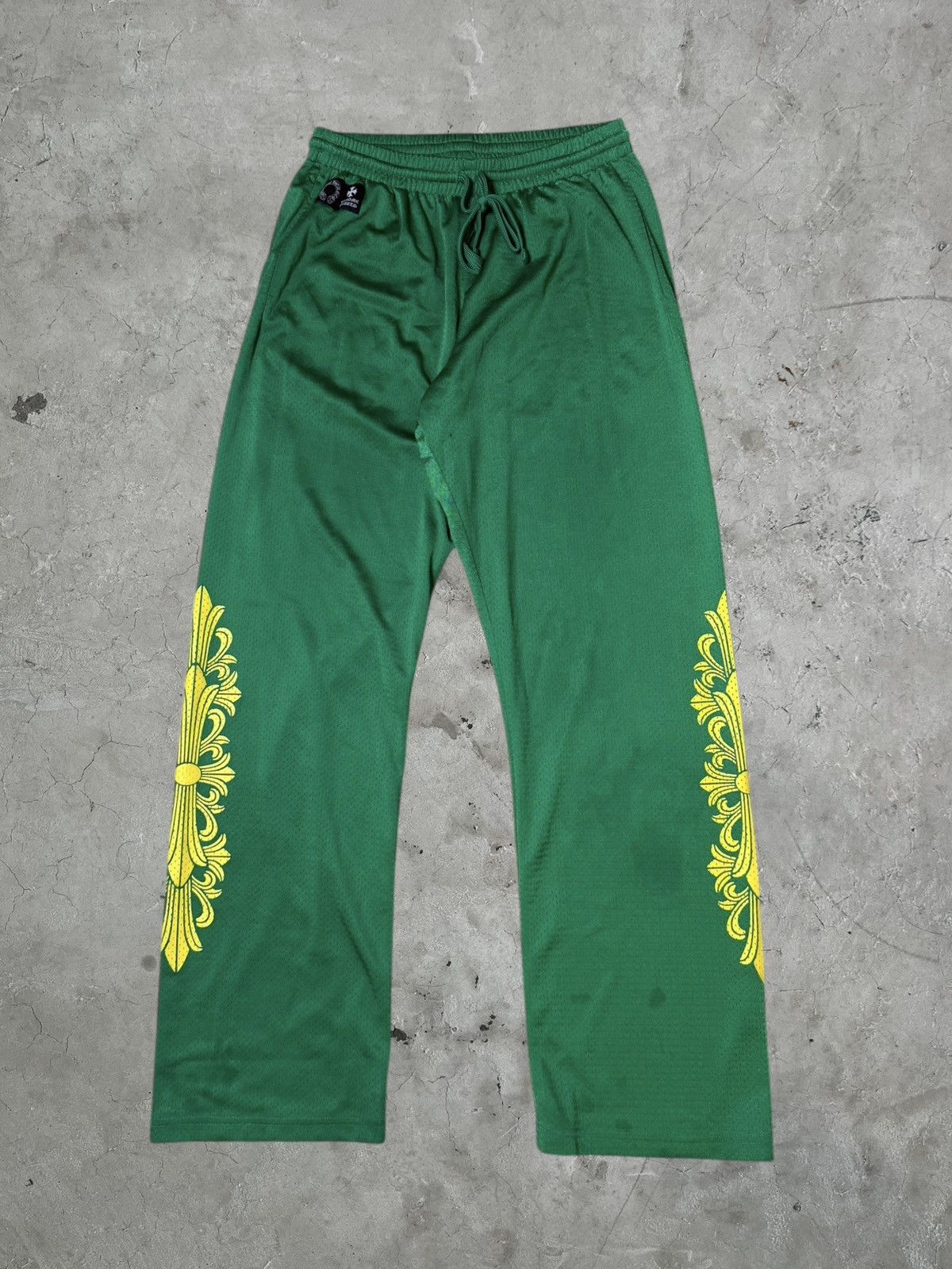 Chrome Hearts Chrome Hearts Mesh Floral Pants Size US 34 / EU 50 - 1 Thumbnail