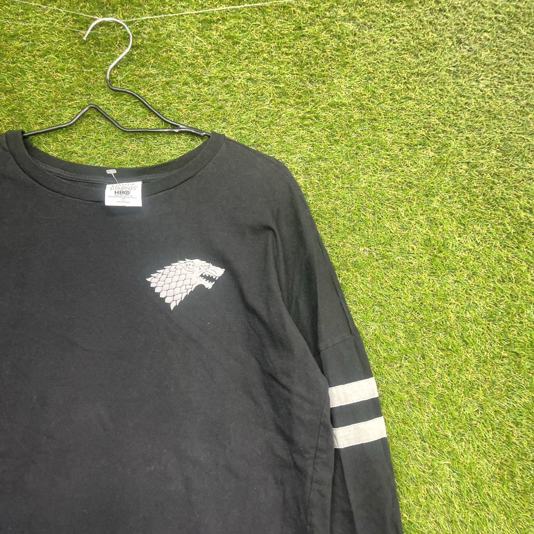 ESPIRIT Game Of Thrones Winterfell Spirit Jersey Shirt Unisex Size S Black crew neck long sleeve Size US S / EU 44-46 / 1 - 3 Thumbnail