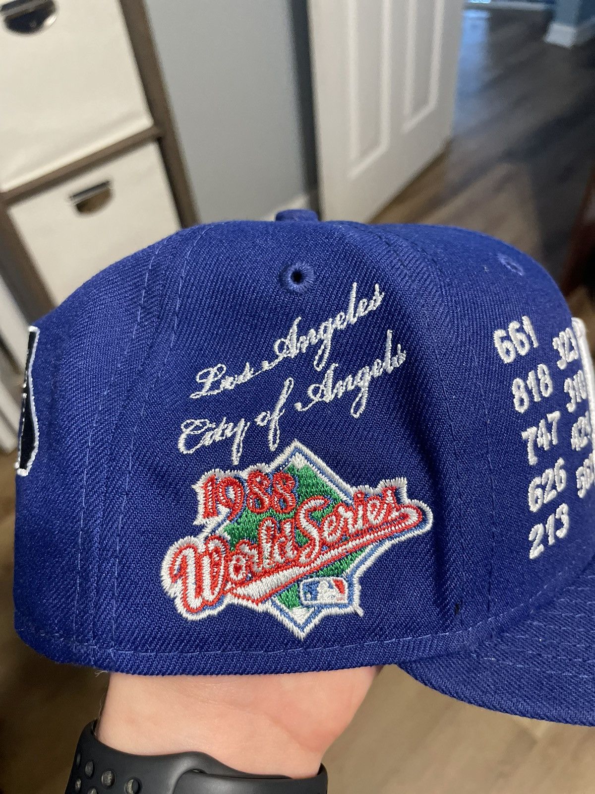 New Era LA Dodgers New Era Patchwork Fitted Cap Size ONE SIZE - 2 Thumbnail