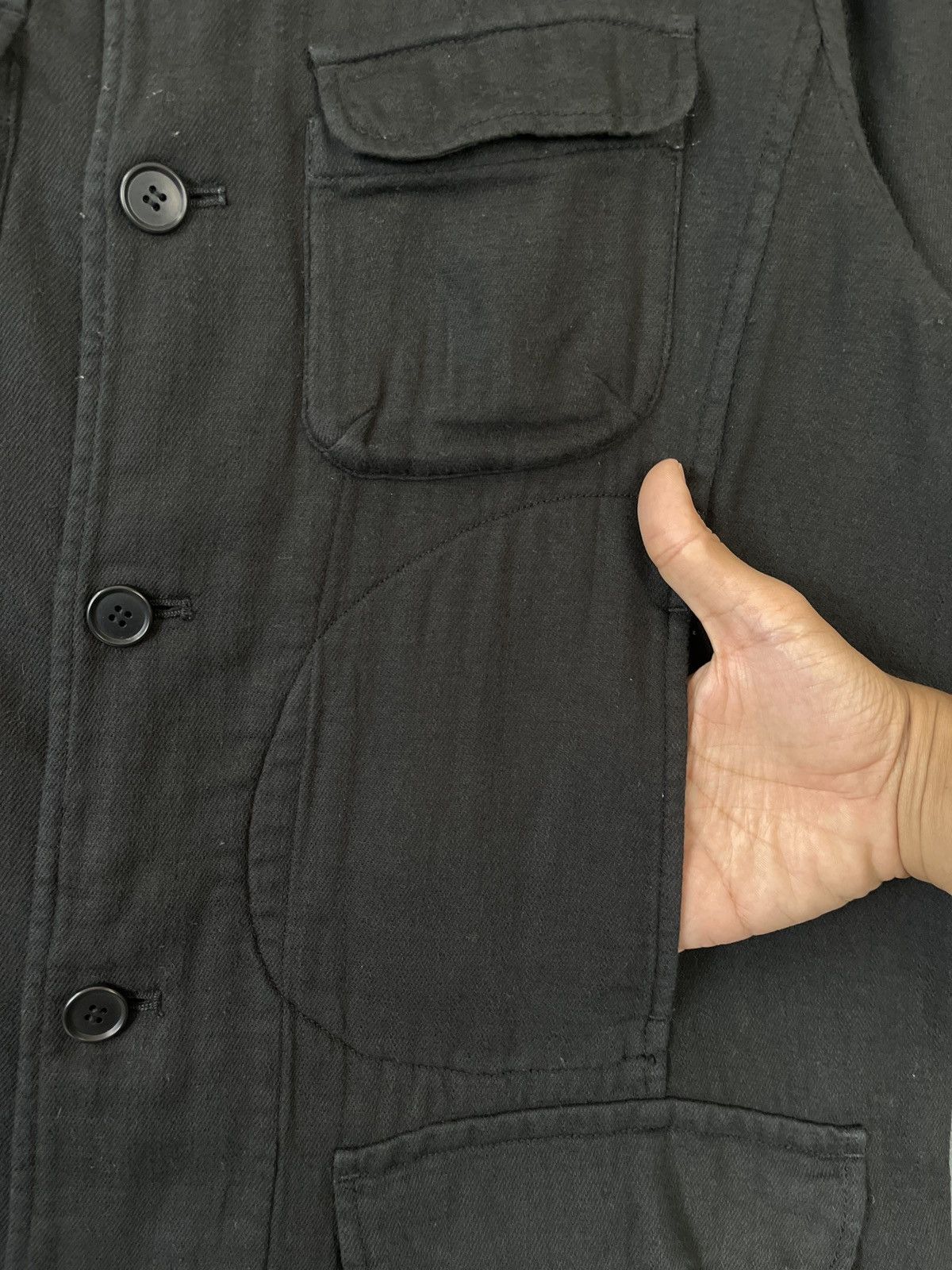 Designer × Issey Miyake × Vintage 1Mile Plantation by Issey Miyake Cotton 5 Pockets Jacket Size US S / EU 44-46 / 1 - 9 Thumbnail