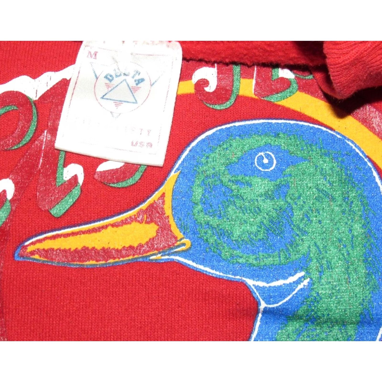 Delta Vtg DUCK HEAD Happy Holidays Christmas Sweatshirt Sweater Made In USA M Size US M / EU 48-50 / 2 - 4 Thumbnail