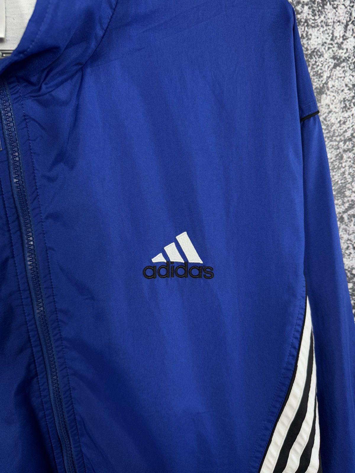 Adidas × Vintage Men’s Adidas Vintage 90s Track Jacket Sportswear Size L Size US L / EU 52-54 / 3 - 9 Thumbnail