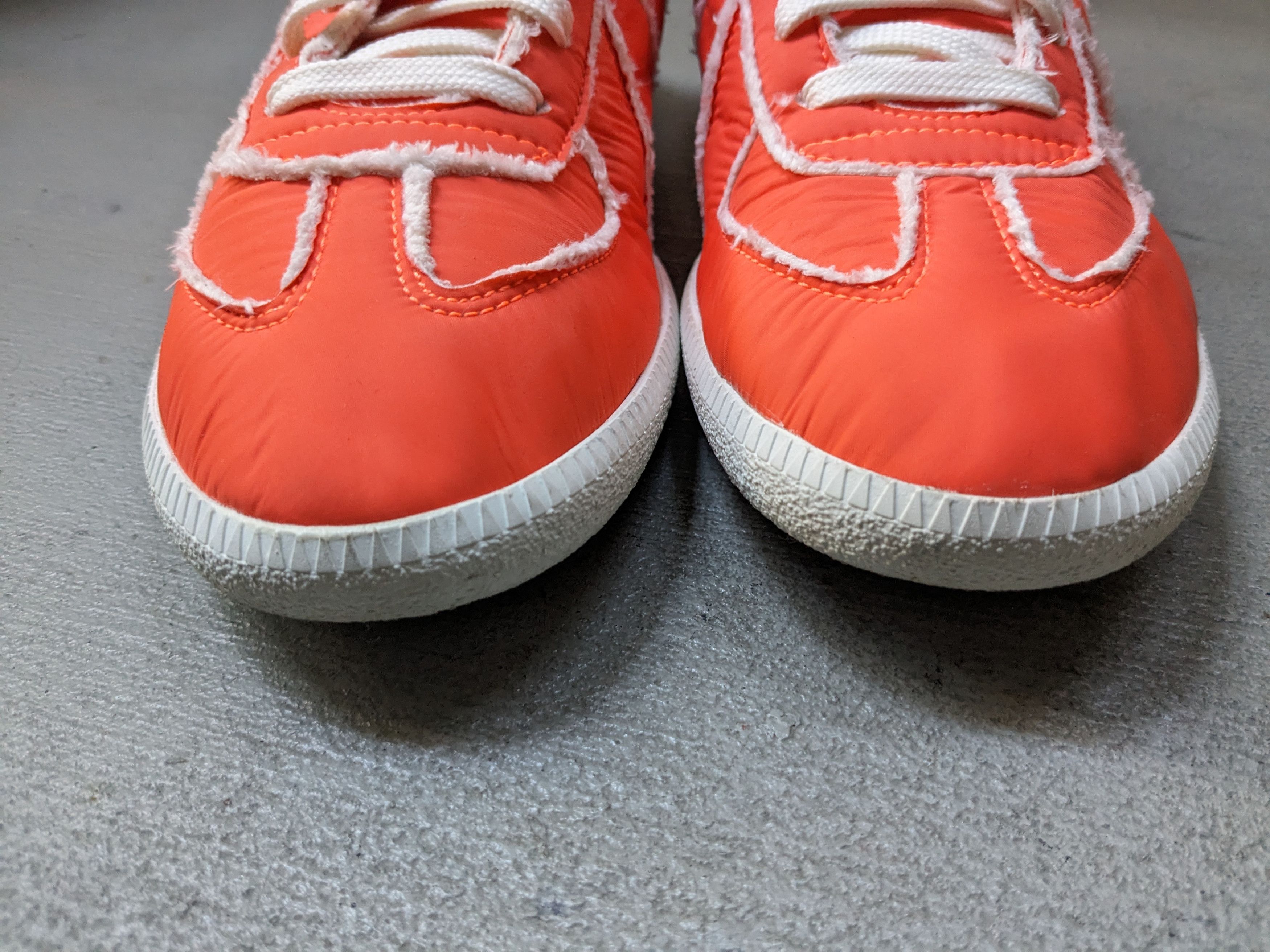 Maison Margiela Maison Margiela GAT Replica Orange White 7 40 Leather Size US 7 / EU 40 - 2 Thumbnail