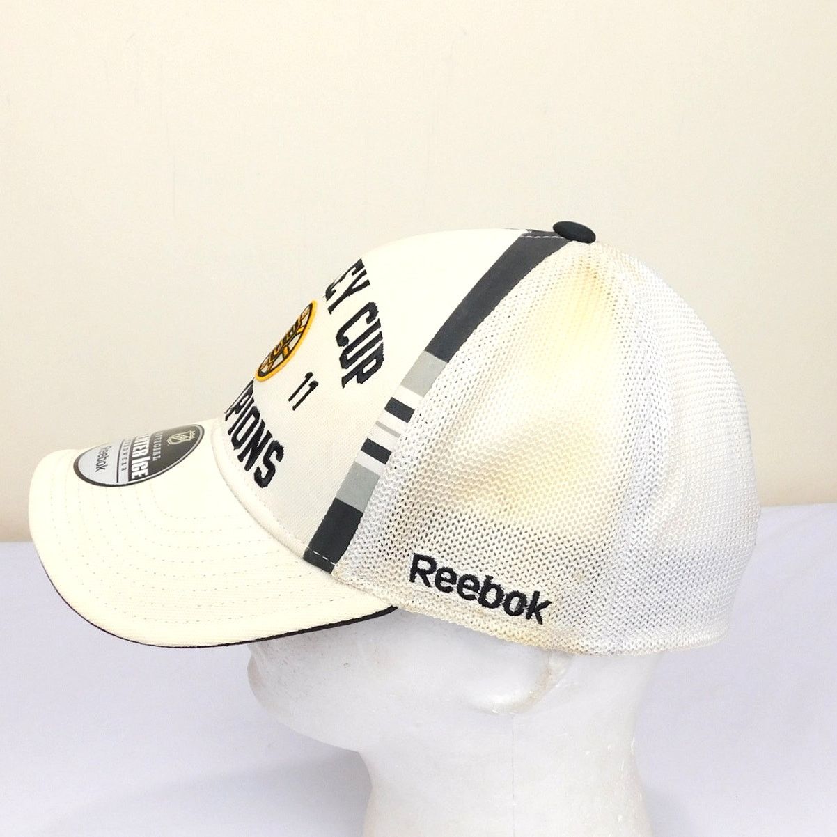 Reebok Boston Bruins 2011 Stanley Cup Champions Hat Reebok OSFA Size ONE SIZE - 5 Thumbnail