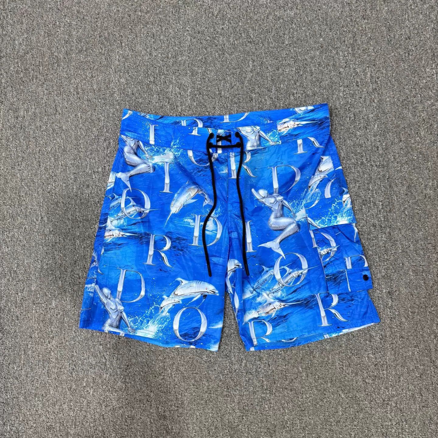 Dior Dior Blue Sorayama Short Size M 99 New Size US 32 / EU 48 - 1 Thumbnail