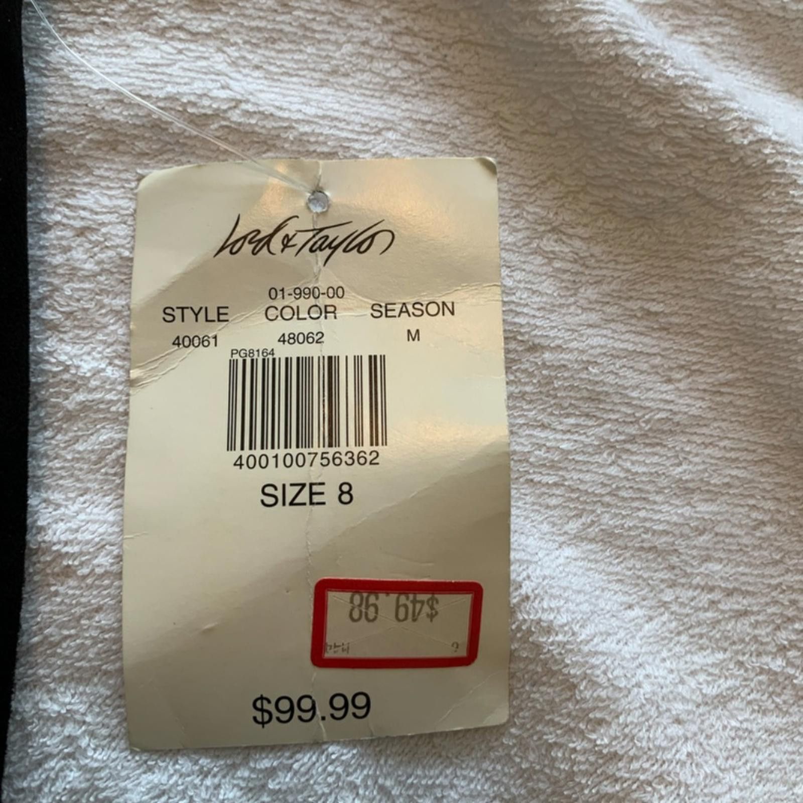 Lord & Taylor Black Suede Skirt Size 30" / US 8 / IT 44 - 5 Thumbnail