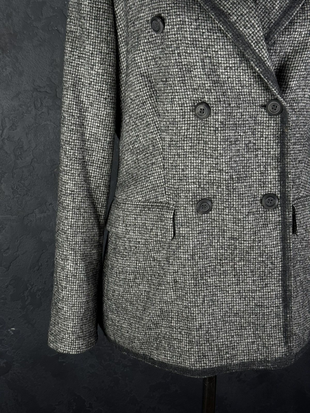 Boglioli BOGLIOLI Women’s Double - Breasted Wool Blazer Jacket Italy Size L / US 10 / IT 46 - 3 Thumbnail