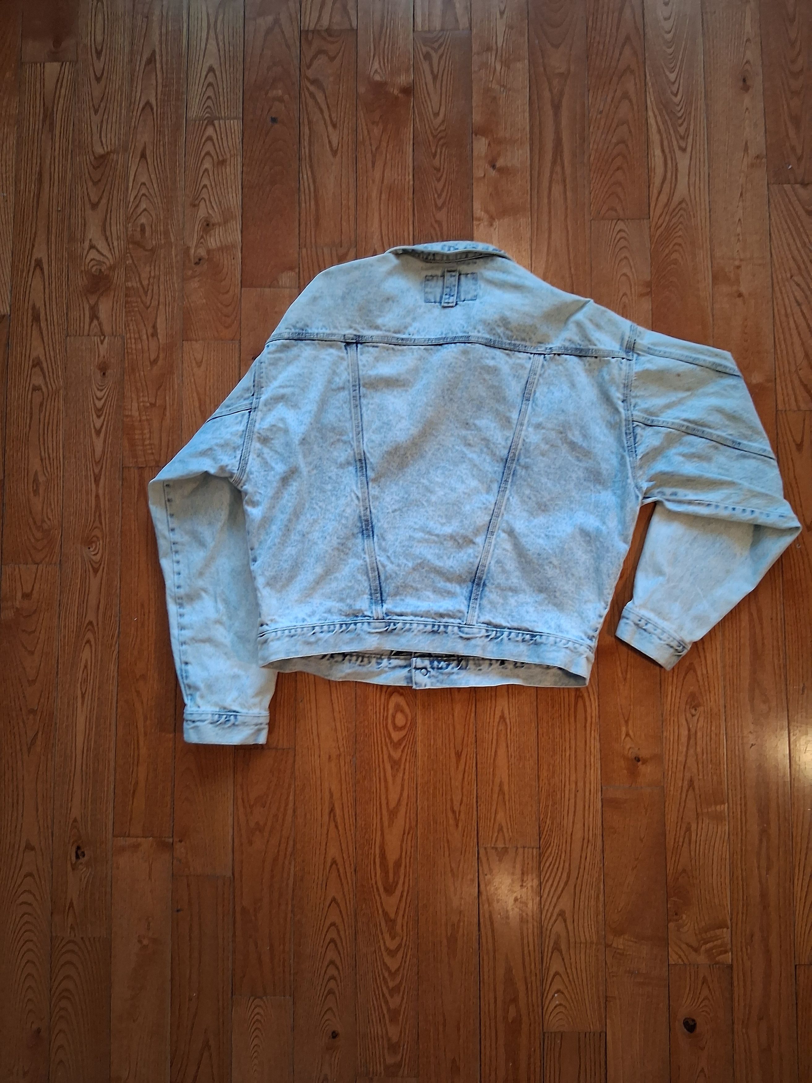 Other Vintage Japanese Denim Code Bleu Denim Trucker Jasket 1980's Size US L / EU 52-54 / 3 - 5 Thumbnail