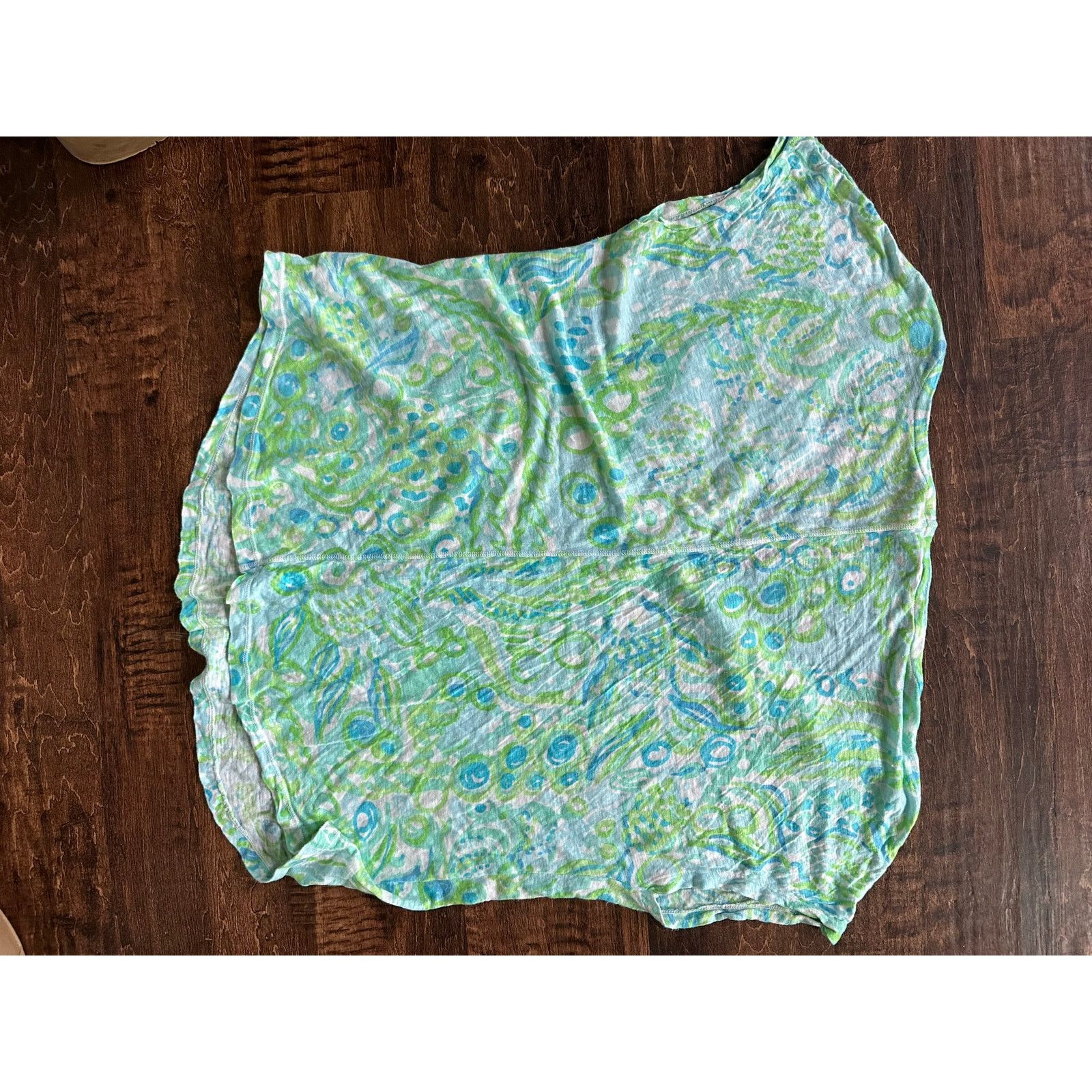 Lilly Pulitzer Lilly Pulitzer Duval Top pool blue size large Size L / US 10 / IT 46 - 2 Thumbnail