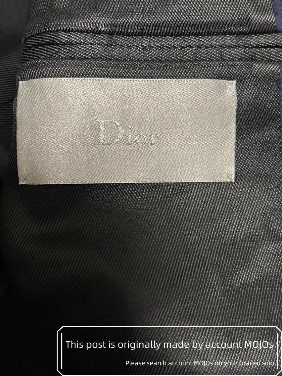 Dior Sz 46 Dior Distressed Patches Wool Coat mojos1051 Size US S / EU 44-46 / 1 - 5 Thumbnail
