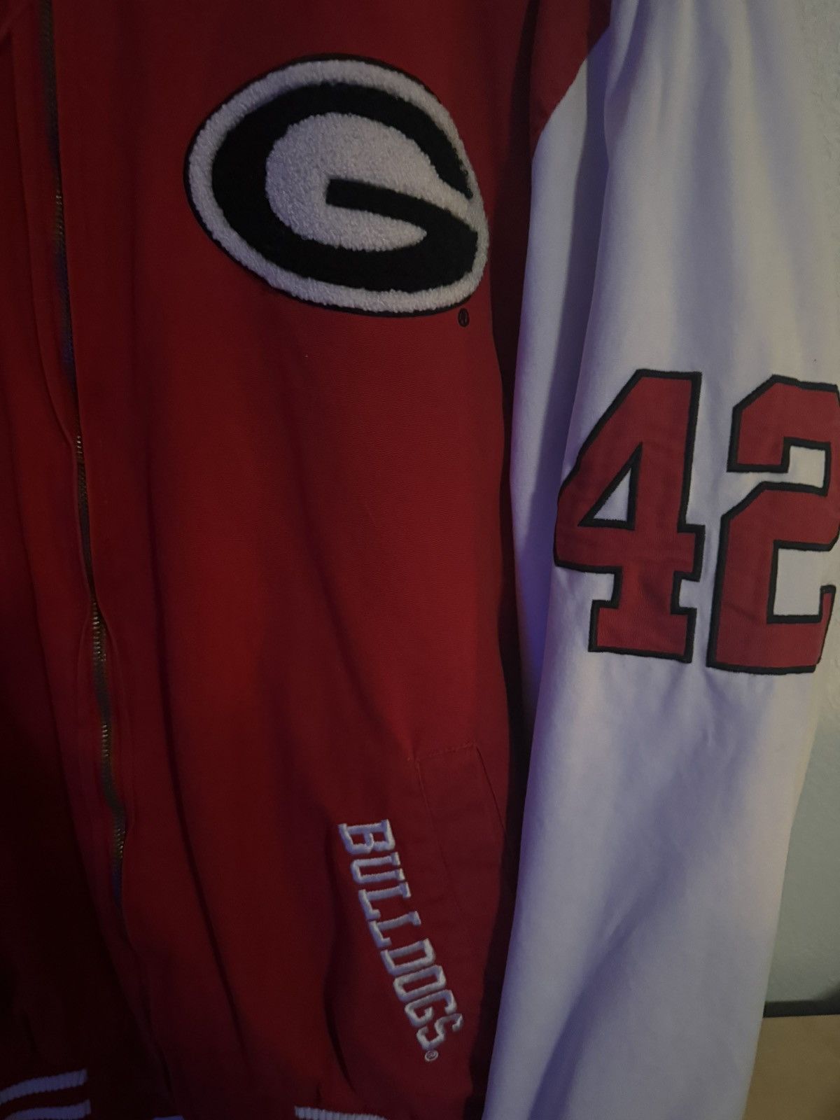 G-III G-III Vintage Georgia Bulldogs Championship Varsity Size US L / EU 52-54 / 3 - 3 Thumbnail