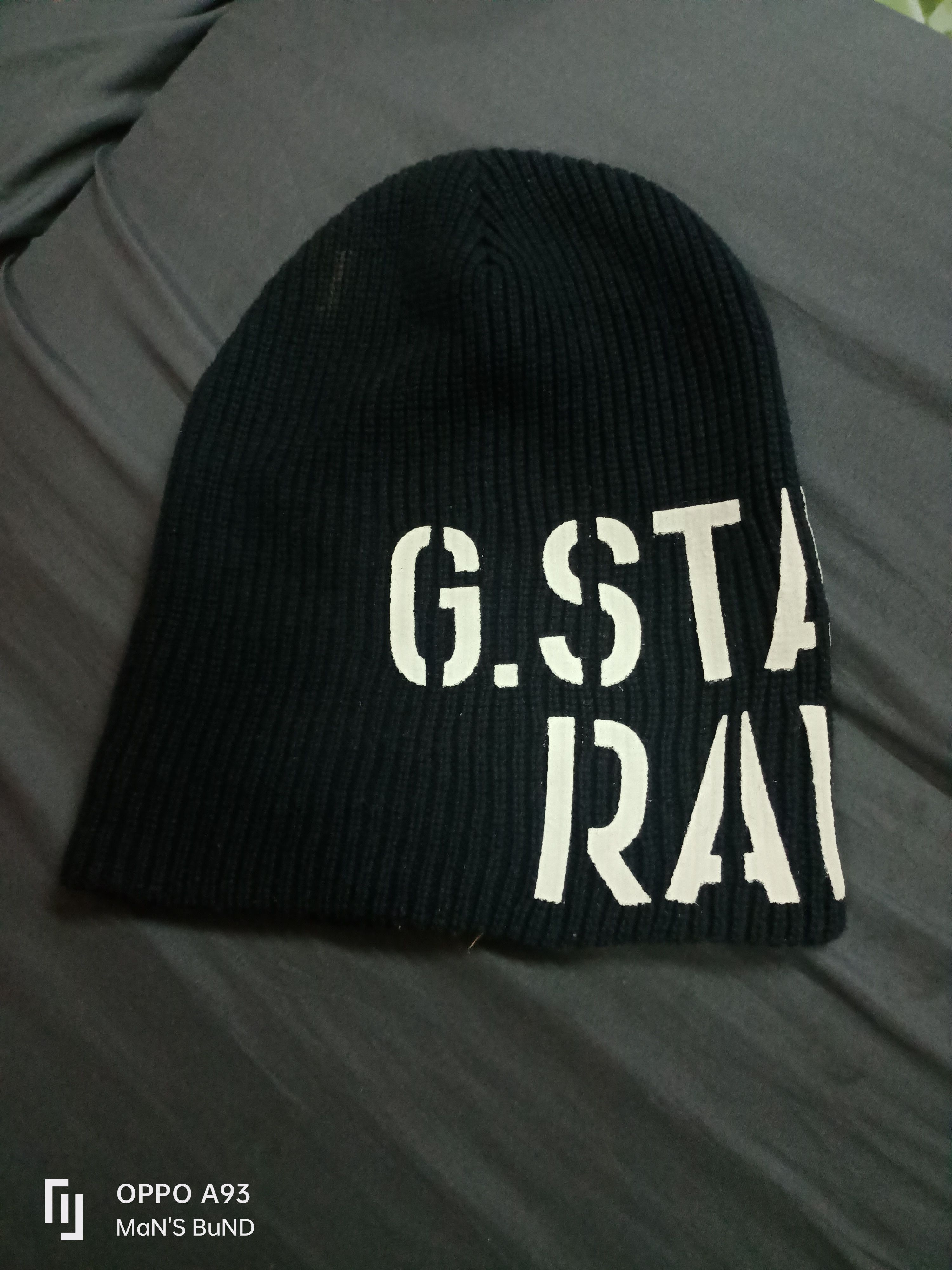 G-Star × Vintage Vintage G Star Raw Big logo Y2K beanie hat Size ONE SIZE - 2 Thumbnail
