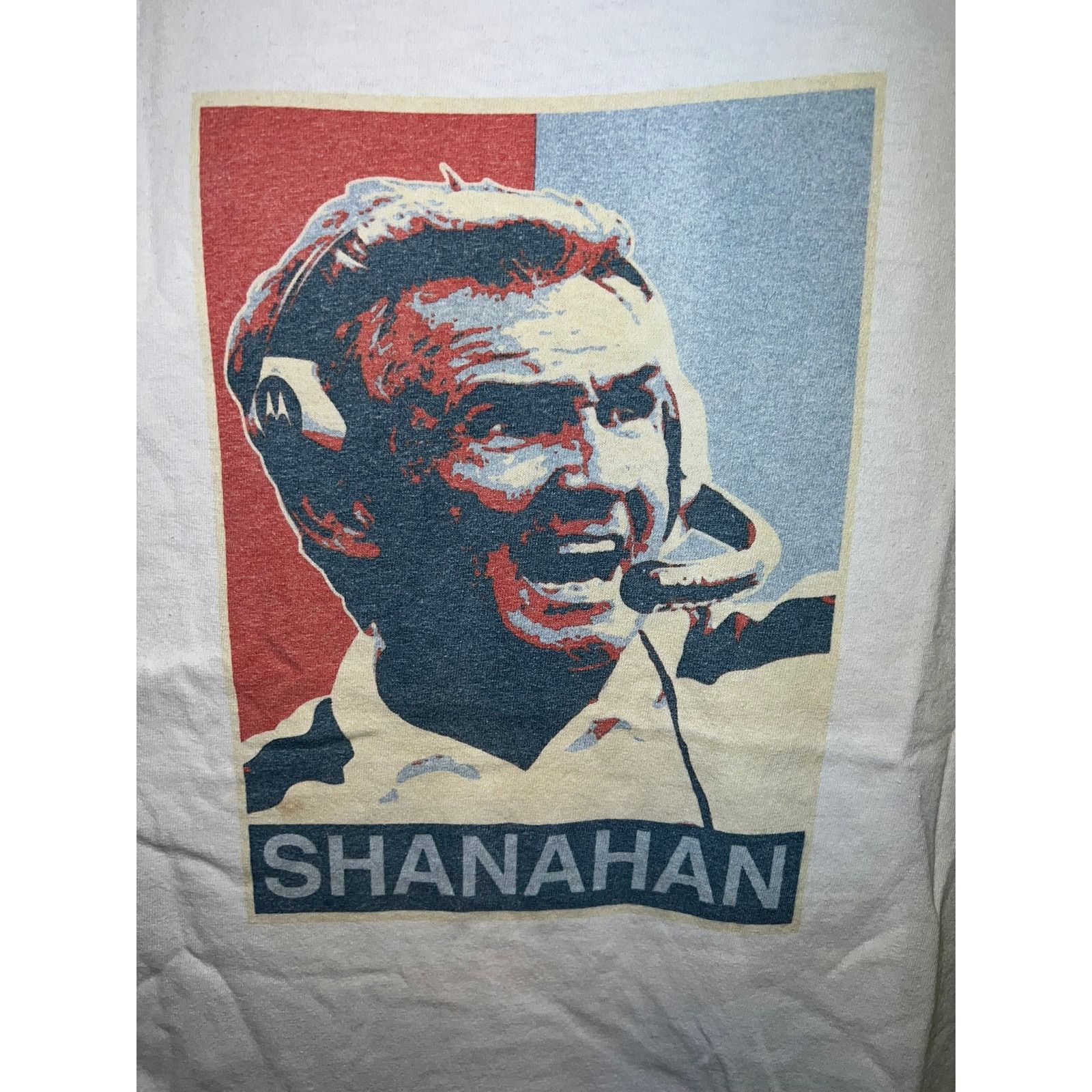 Alstyle Mike Shanahan Shirt Shanahan NFL Coach Football White Tee XL Size US XL / EU 56 / 4 - 2 Thumbnail