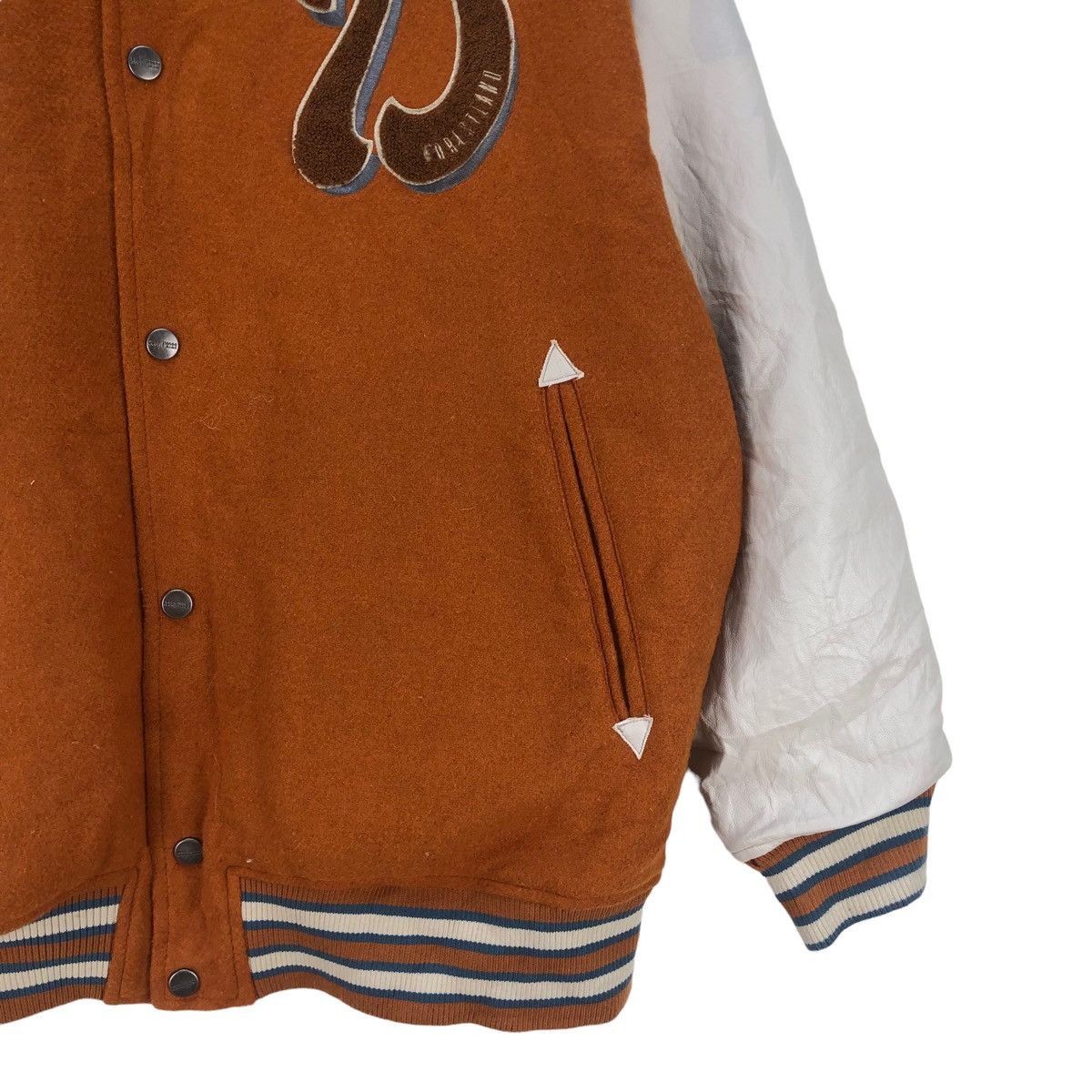 Japanese Brand Ray Cassin Varsity Cross Country Embroidered Reversible Size US L / EU 52-54 / 3 - 6 Thumbnail