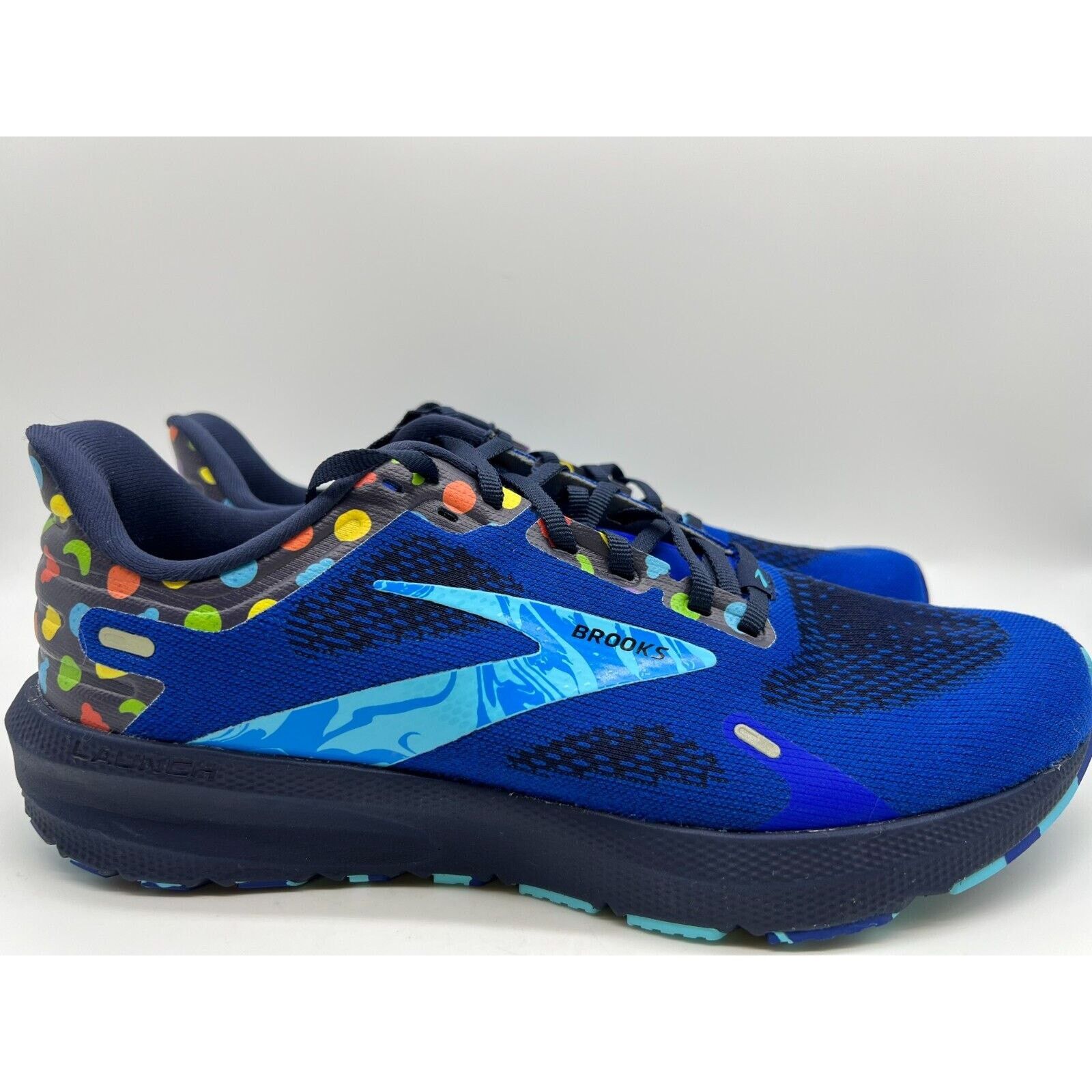Brooks Brooks Launch 9 Running Shoes Blue/Peacoat/Yellow Mens Sz 10 Size US 10 / EU 43 - 12 Thumbnail
