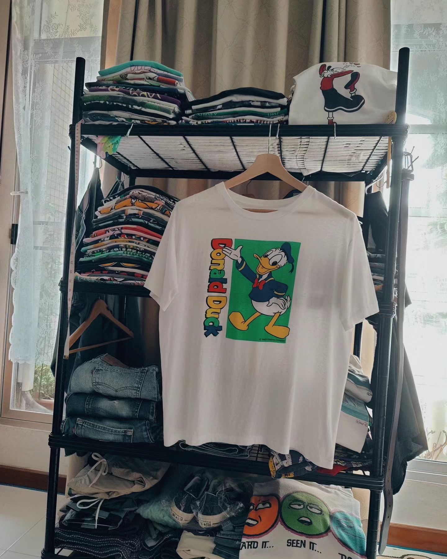 Disney × Vintage vintage 90s - Donald Duck Size US L / EU 52-54 / 3 - 5 Thumbnail