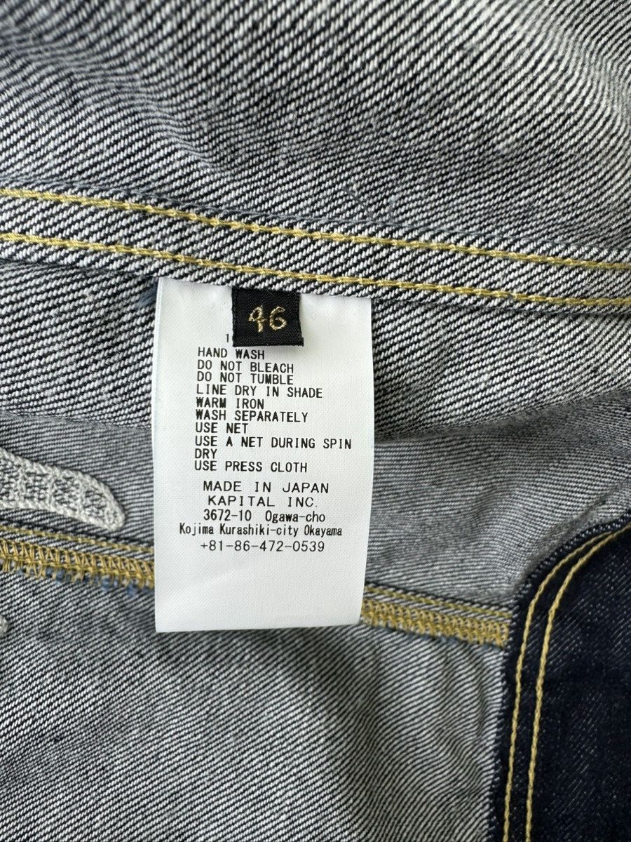 Kapital Kountry Kapital 11.5oz Denim Western Tuxedo Bone Indigo Sz 46 NWT Size US L / EU 52-54 / 3 - 10 Thumbnail
