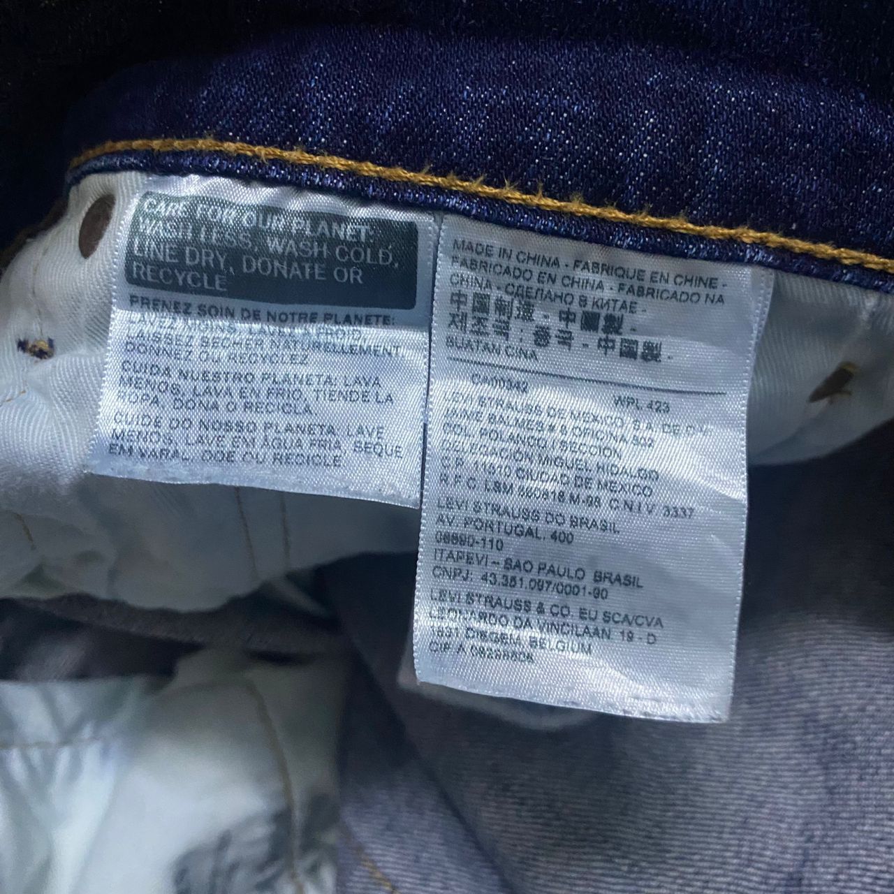 Levi's 💥Best offer💥Vintage Levis Lot 569 Big E Distressed Denim Size US 34 / EU 50 - 14 Thumbnail