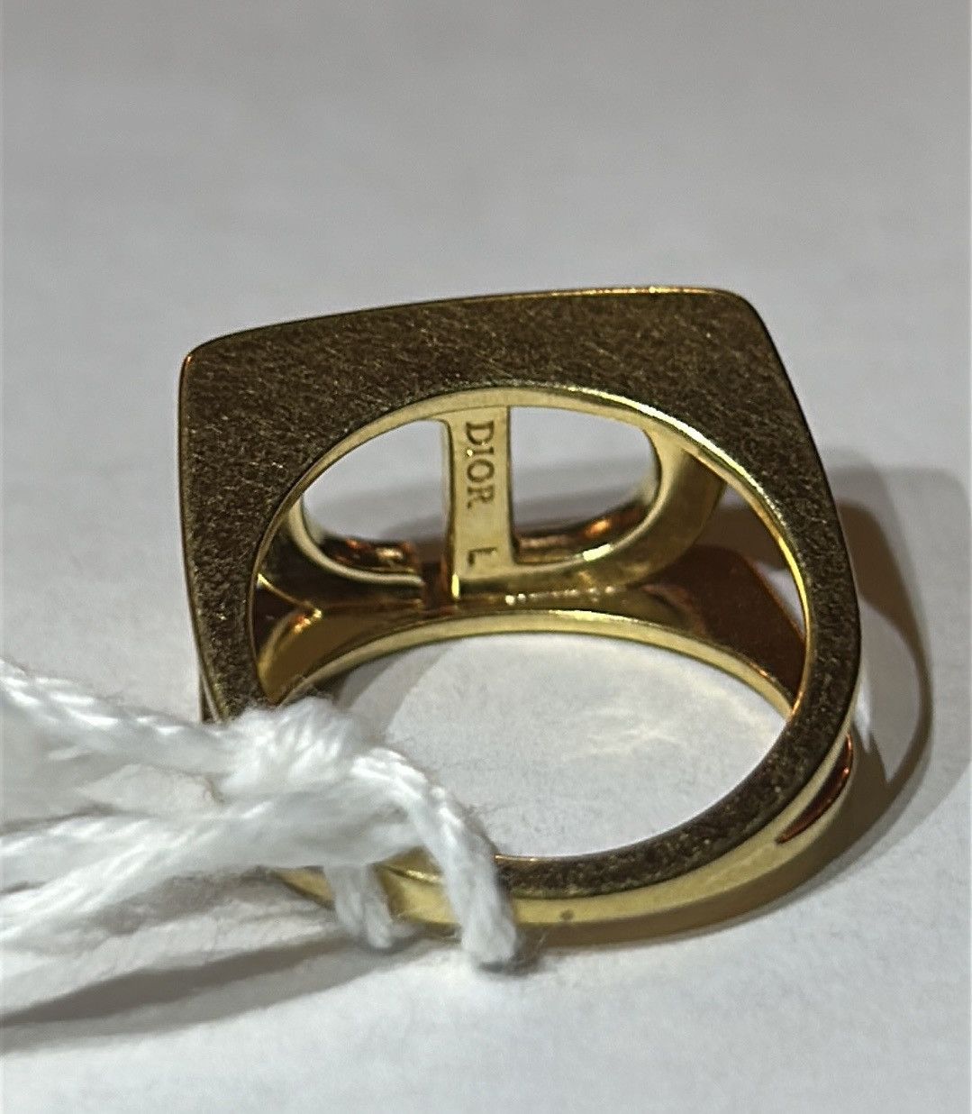 Dior Dior 30 MONTAIGNE RING Gold-Finish Metal Silver-Tone Crystal Size ONE SIZE - 9 Thumbnail